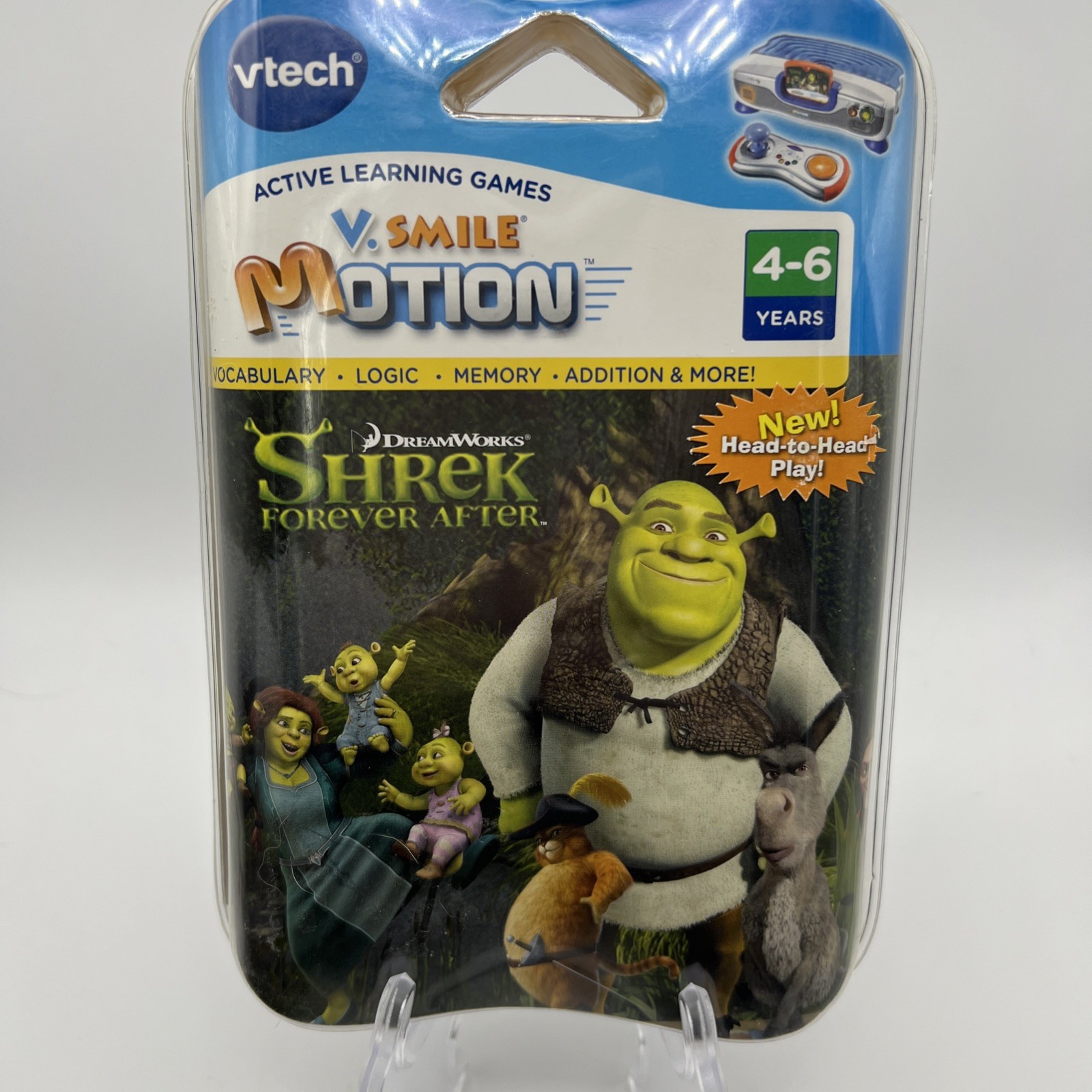 VTECH V.Smile Motion Shrek Forever After Game Cartridge NEW SEALED Fast Shipping