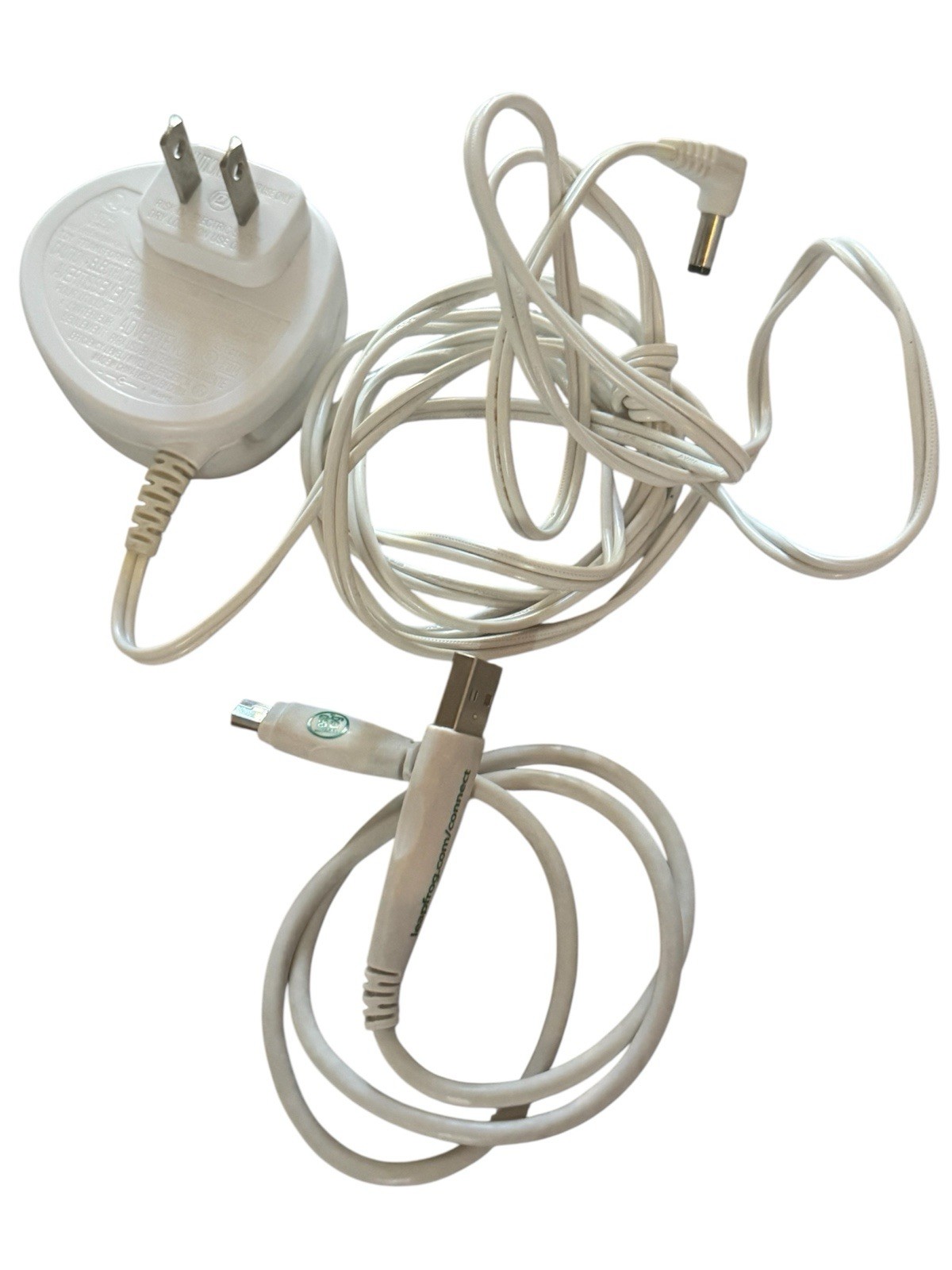 OEM Leap Frog USB Cable Charging Sync Data Cord & 9VDC 700mA 6.3 Power Cord