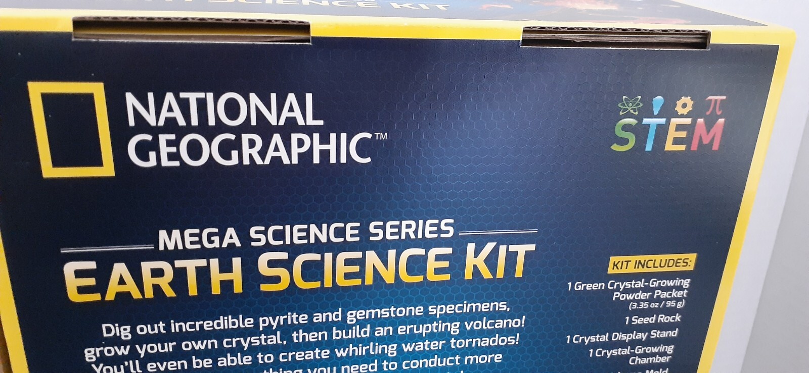National Geographic Mega Science Series Earth Science Kit 15+ STEM Activities