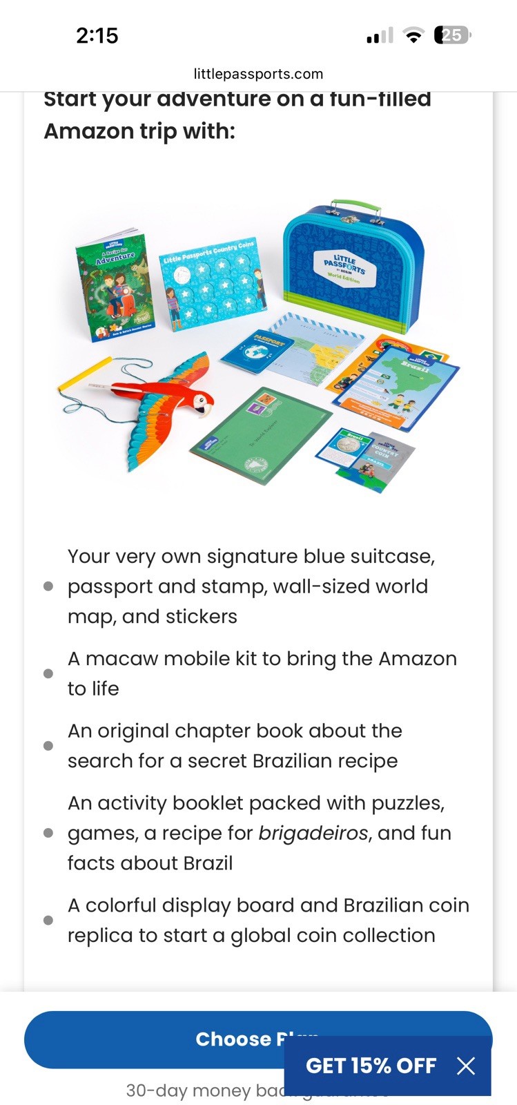 Little Passports: A Global Adventure My World Edition Kit for Ages 6-10 – Brazil