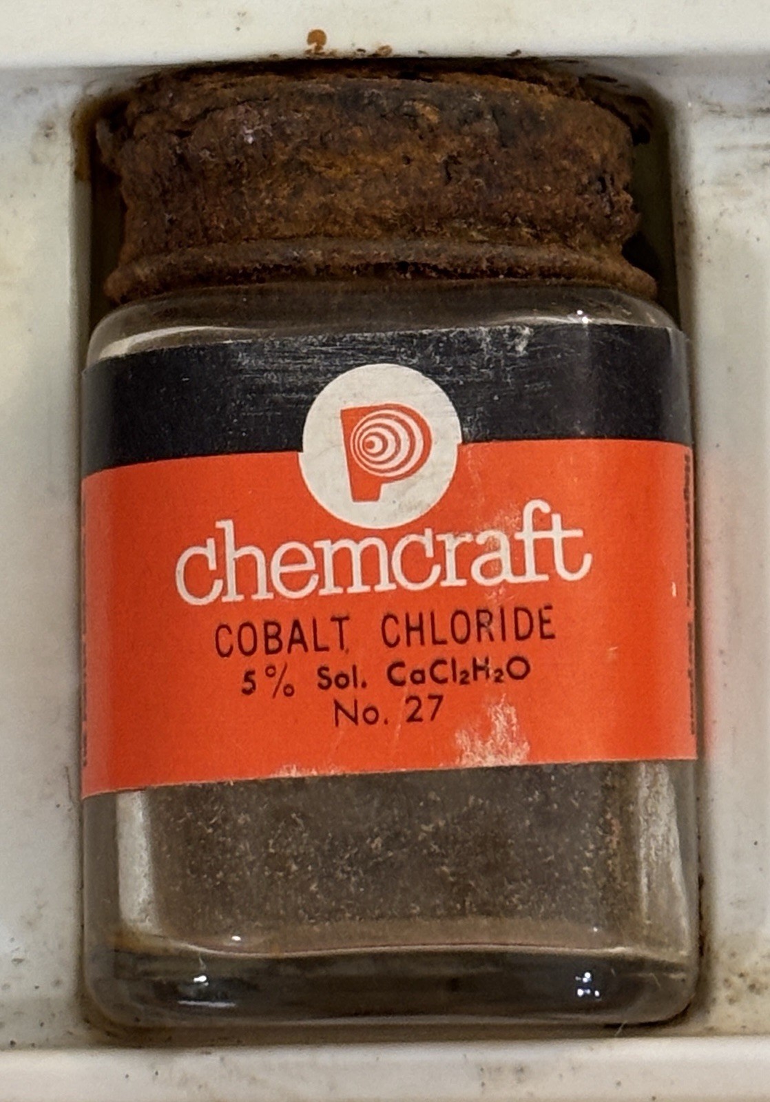PORTER SCIENCE Chemcraft #608 Chemistry Lab c. 1958 w/ Manual 415 Experiments