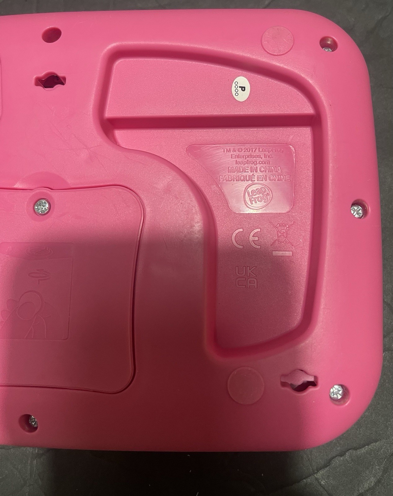 LeapFrog 2 In 1 Leaptop Touch Laptop Tablet Computer For Kids Pink Tested