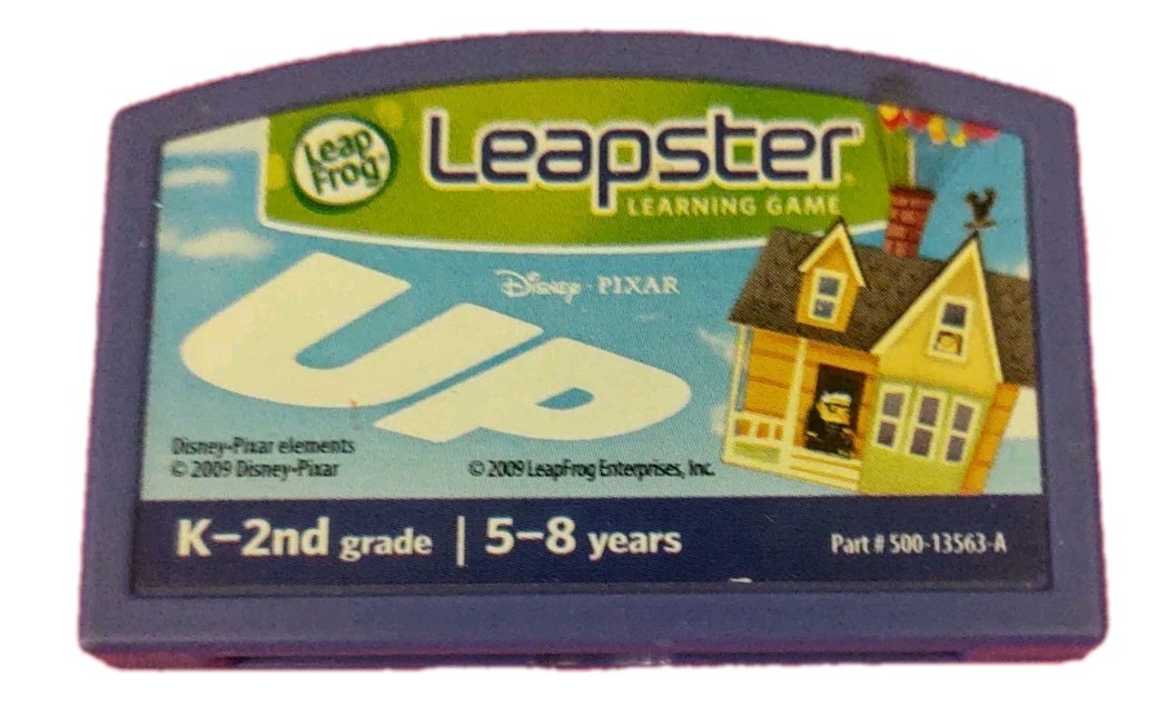 Leap Frog Leapster Disney Pixar UP Game Cartridge Leapfrog 2009 AA120