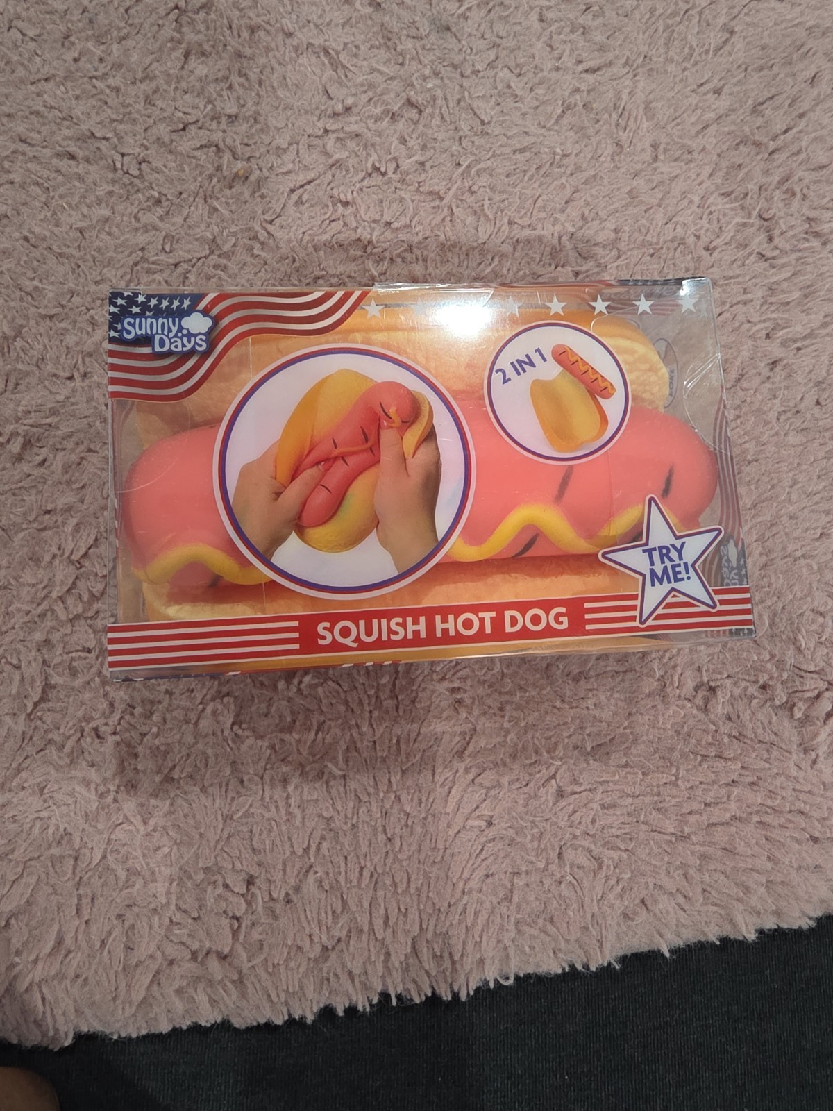 Viral TikTok Toymendous Sunny Days Squish Hot Dog 🌭