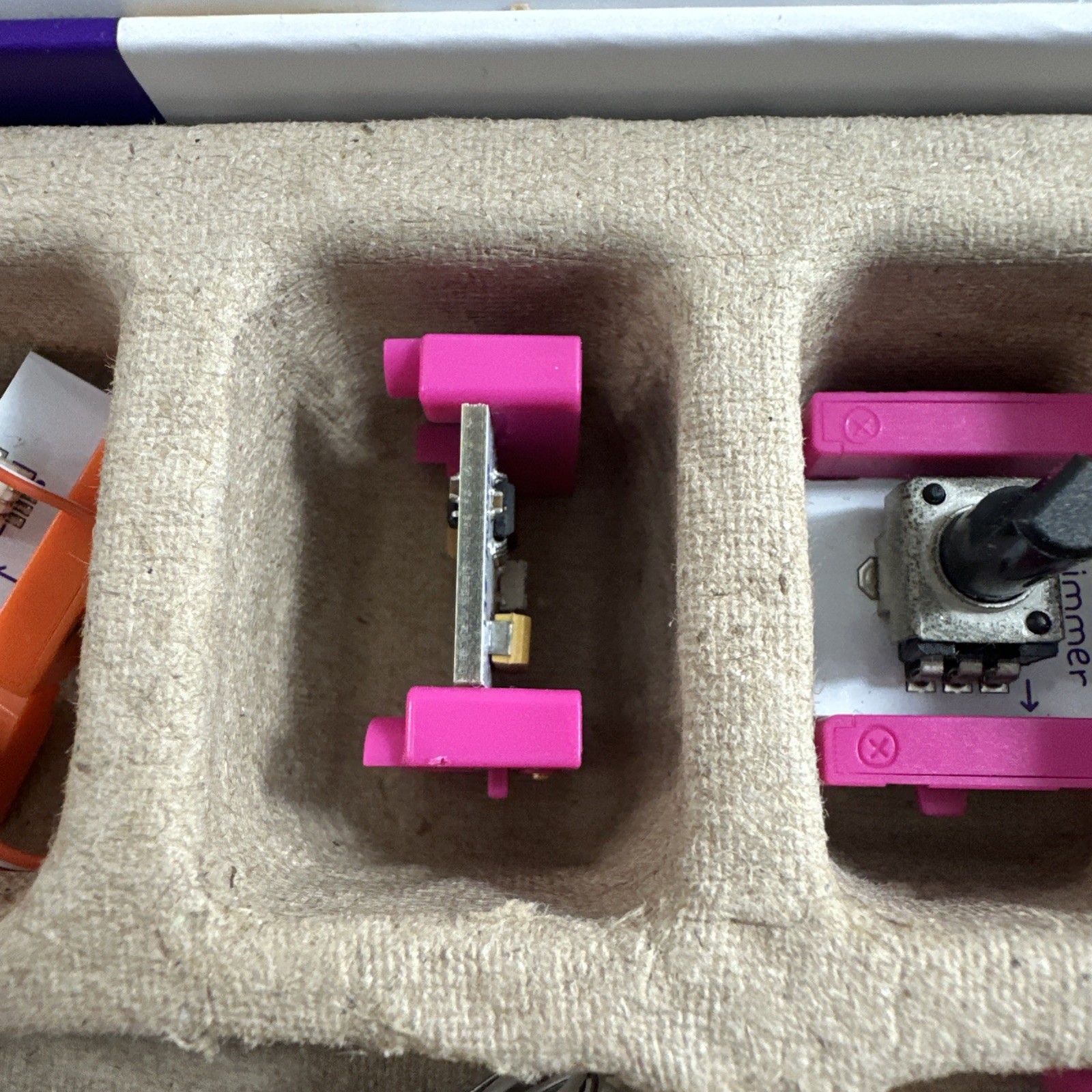 Little Bits Starter Kit V0.3 Complete Kit 11 Pieces In Box (no 9v battery)