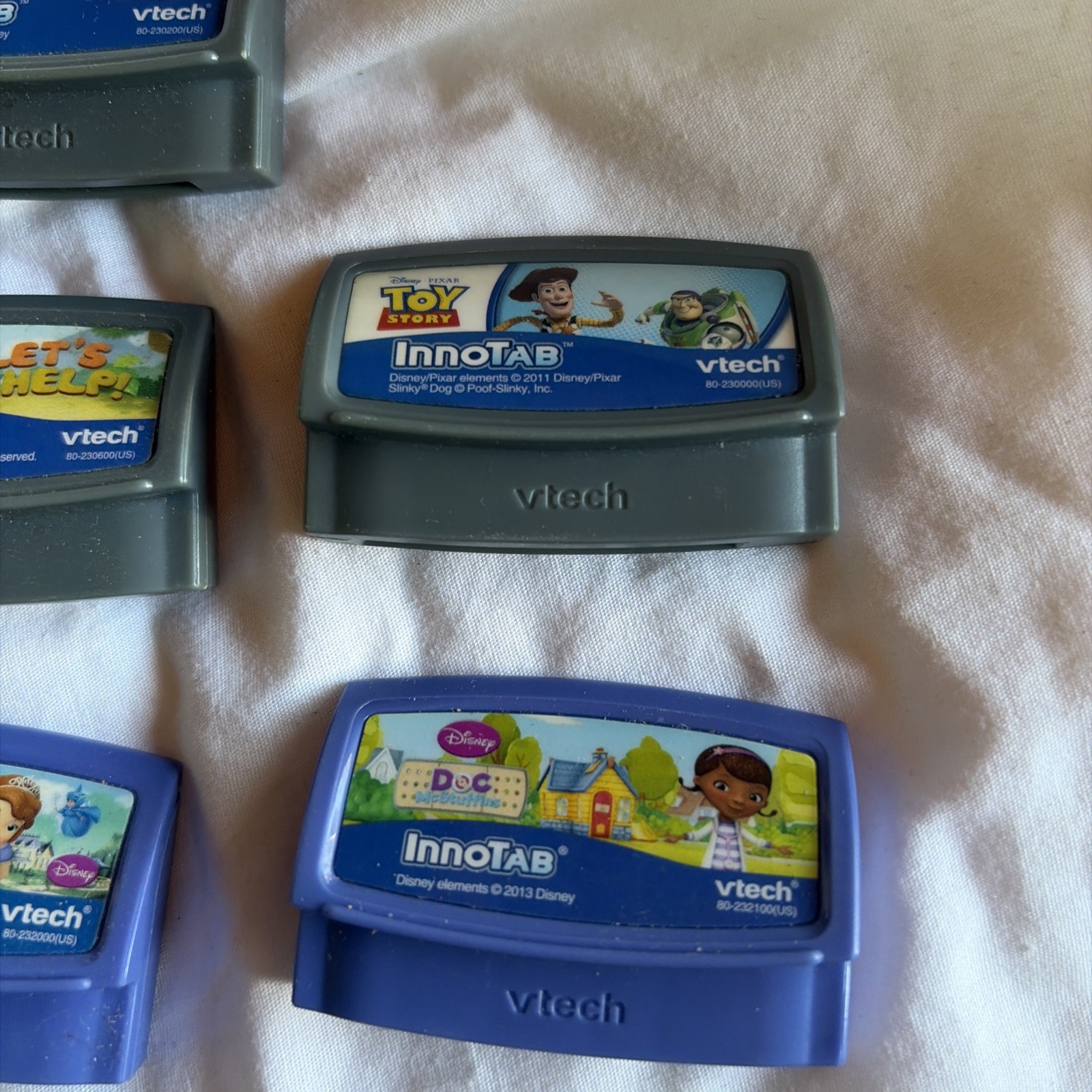 Lot of 13 Vtech InnoTab Tablet Game System Cartridges Learning Kids