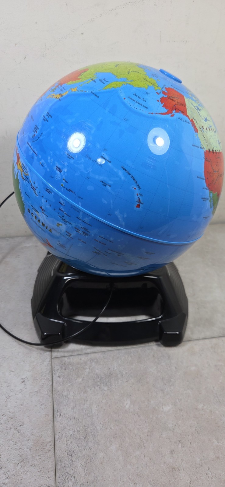 LeapFrog Magic Adventures Globe BBC Educational Interactive Toy & Stylus TESTED
