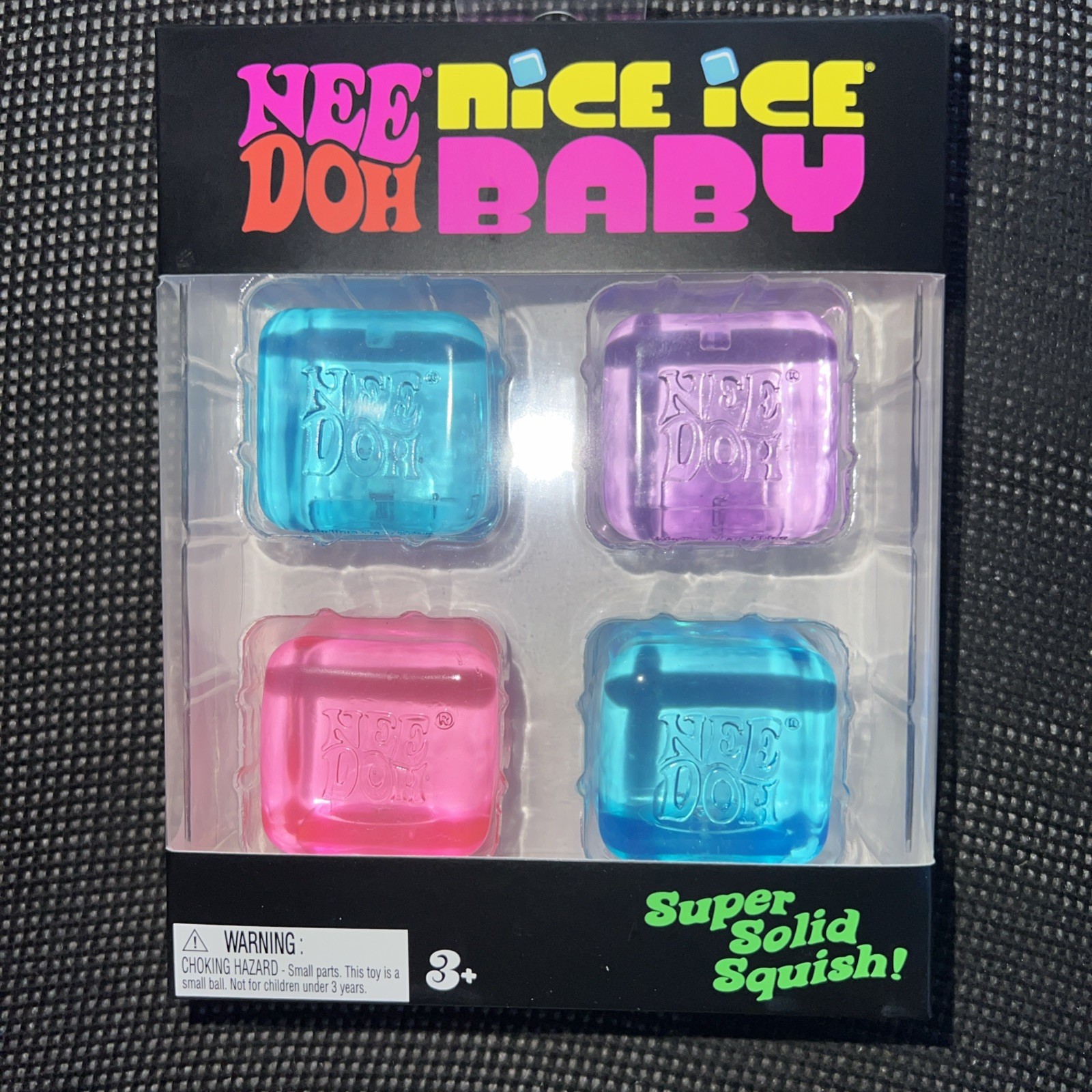 BRAND NEW ~ 4 Pack SEALED Needoh Nice Ice Baby Bundle (Mini Nice Cubes)