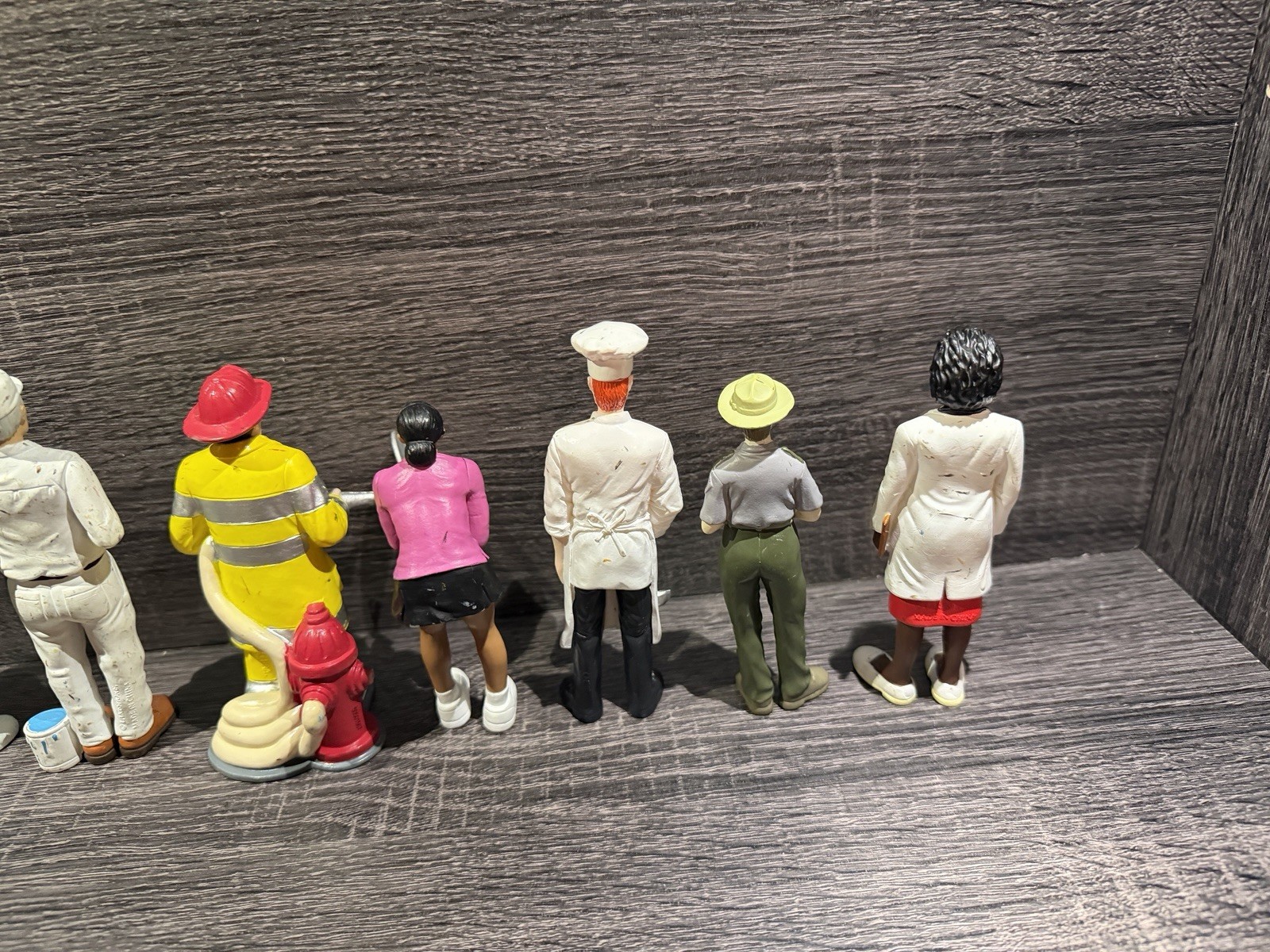 10 Lakeshore Career Helpers 5” Figures Educational. Police, Painter, Doctor, Etc