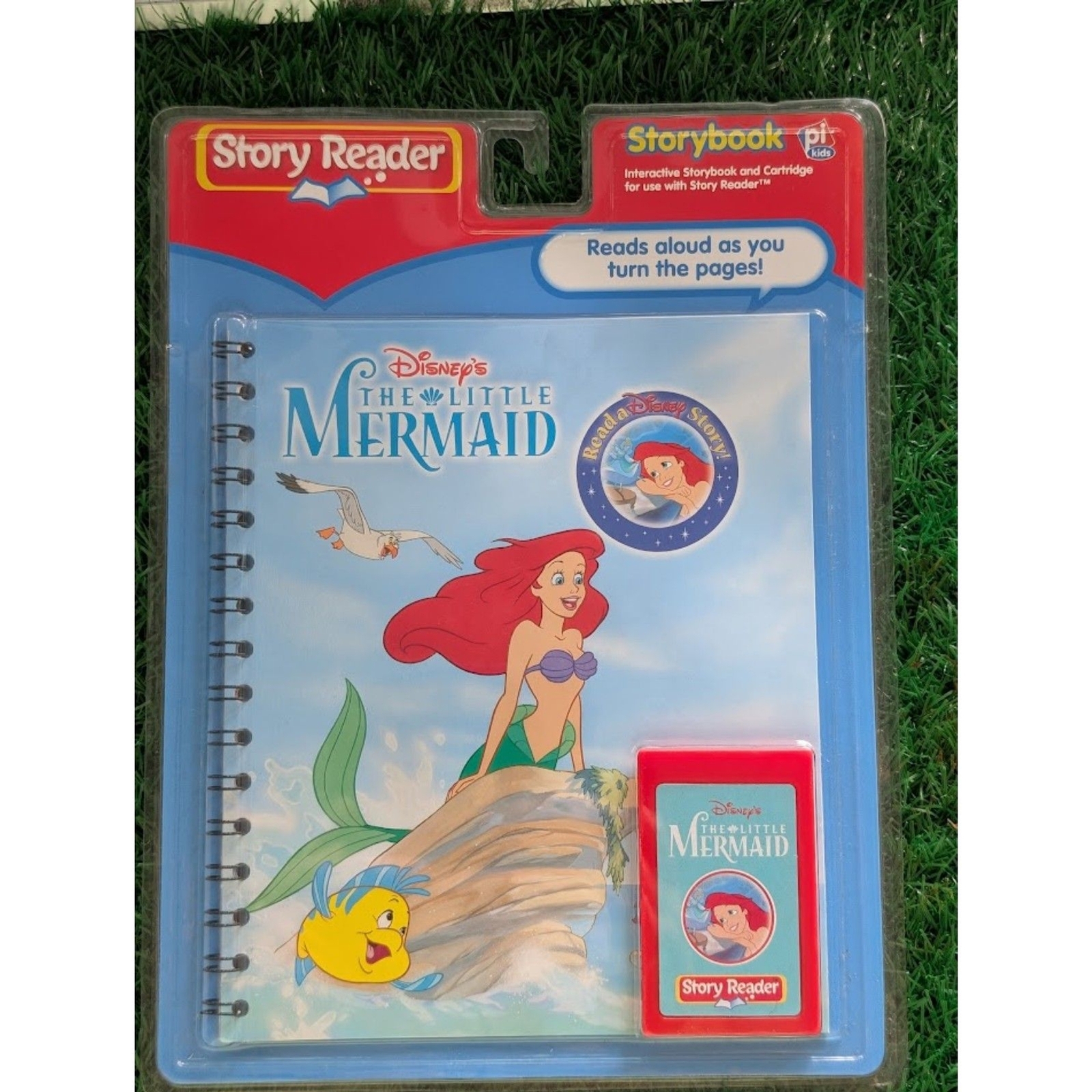 Children’s Red Story Reader System Bundle w/ 17 Books & Cartridges