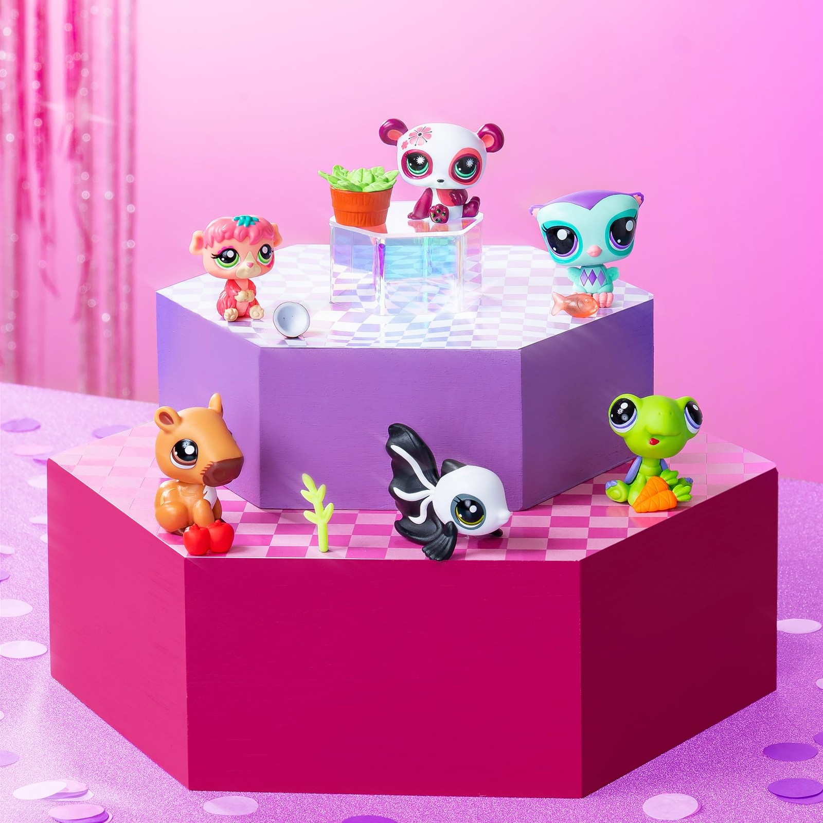 – Pet Surprise Display – Series 3 18 Pets Collector Set + 1 Bonus Pet, Gen 7 …