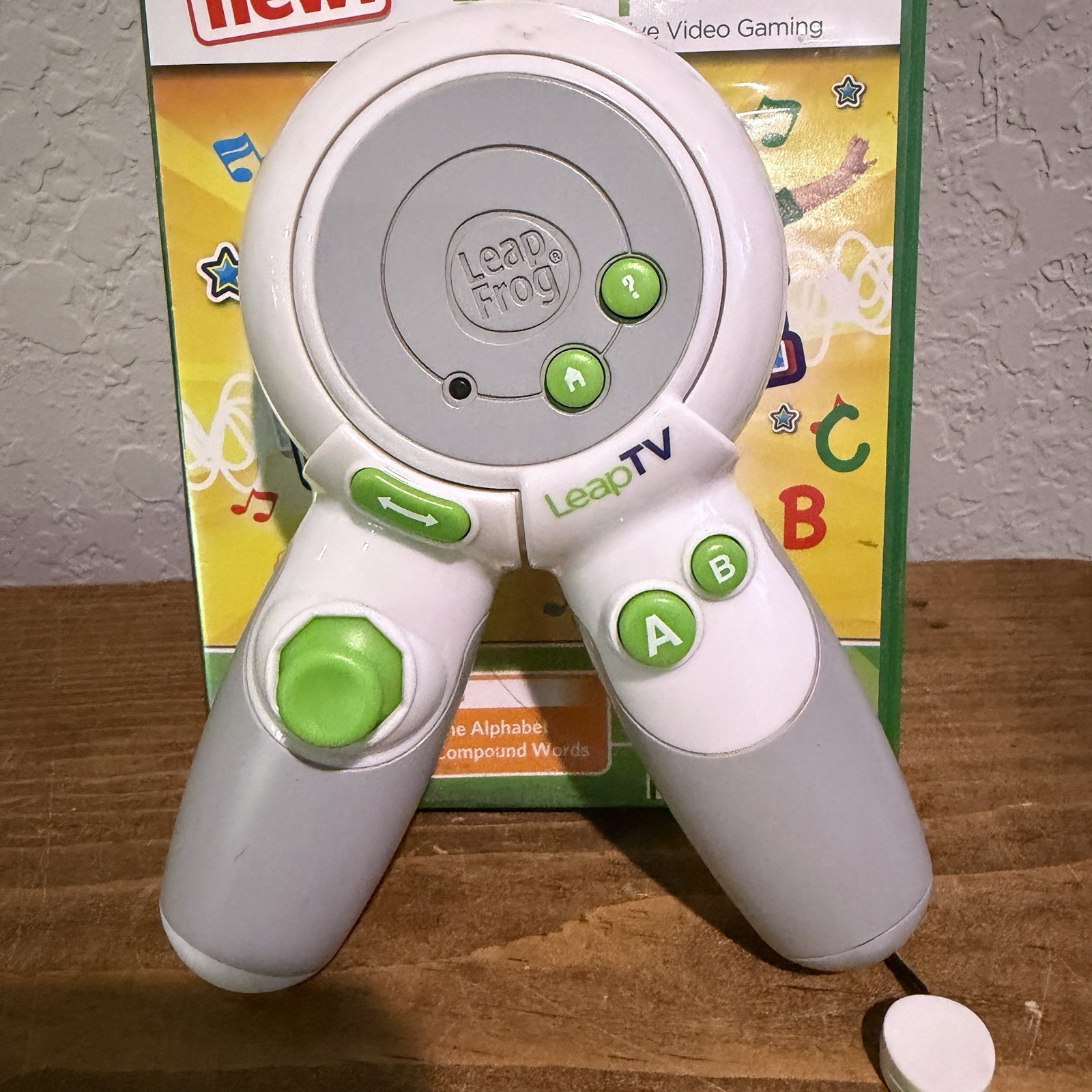 Leap Frog Leap TV Game Controller & Lot Of 4 Sports Frozen Dance Kart Racing