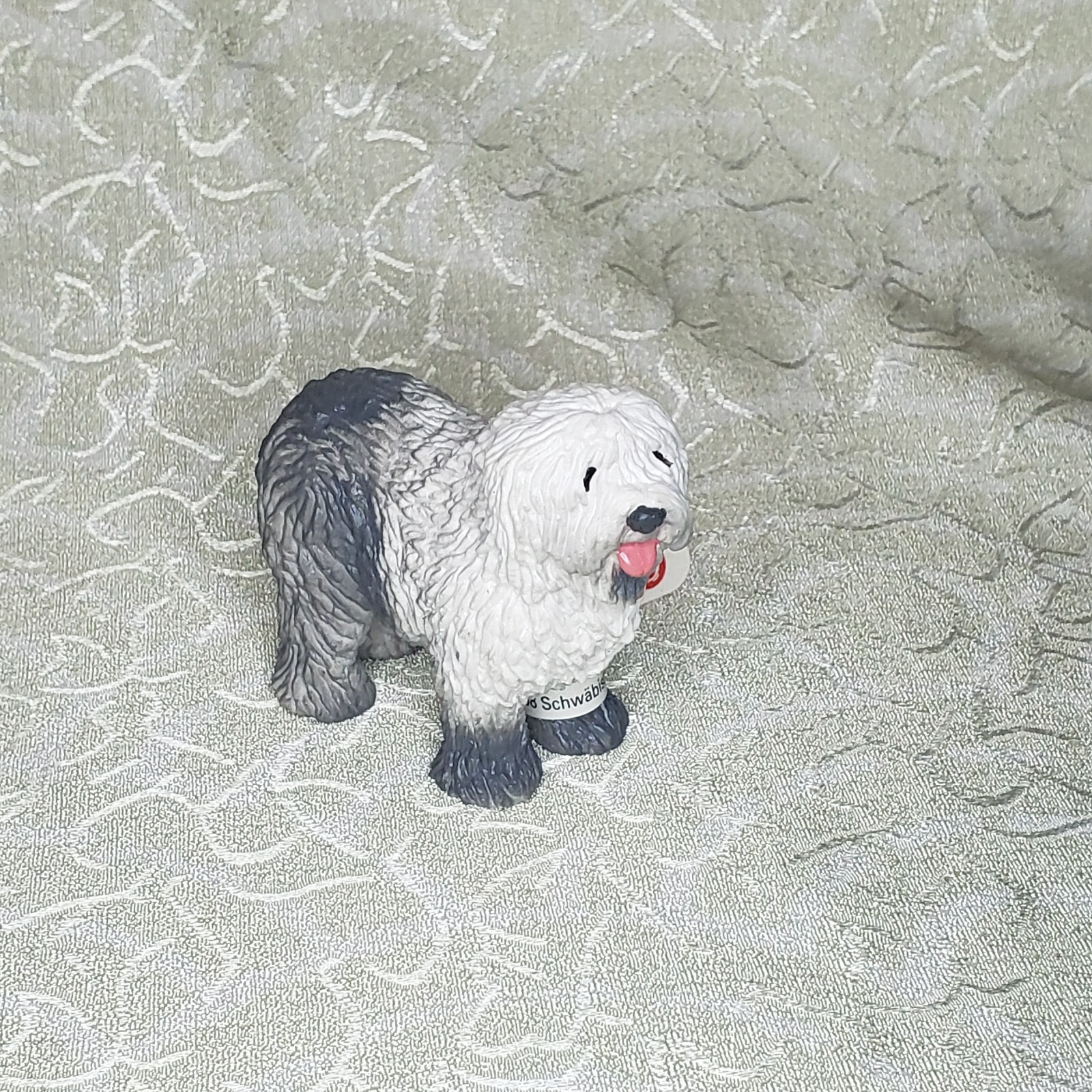 Vintage 1995 Schleich Old English Sheepdog With Tag Retired 16314
