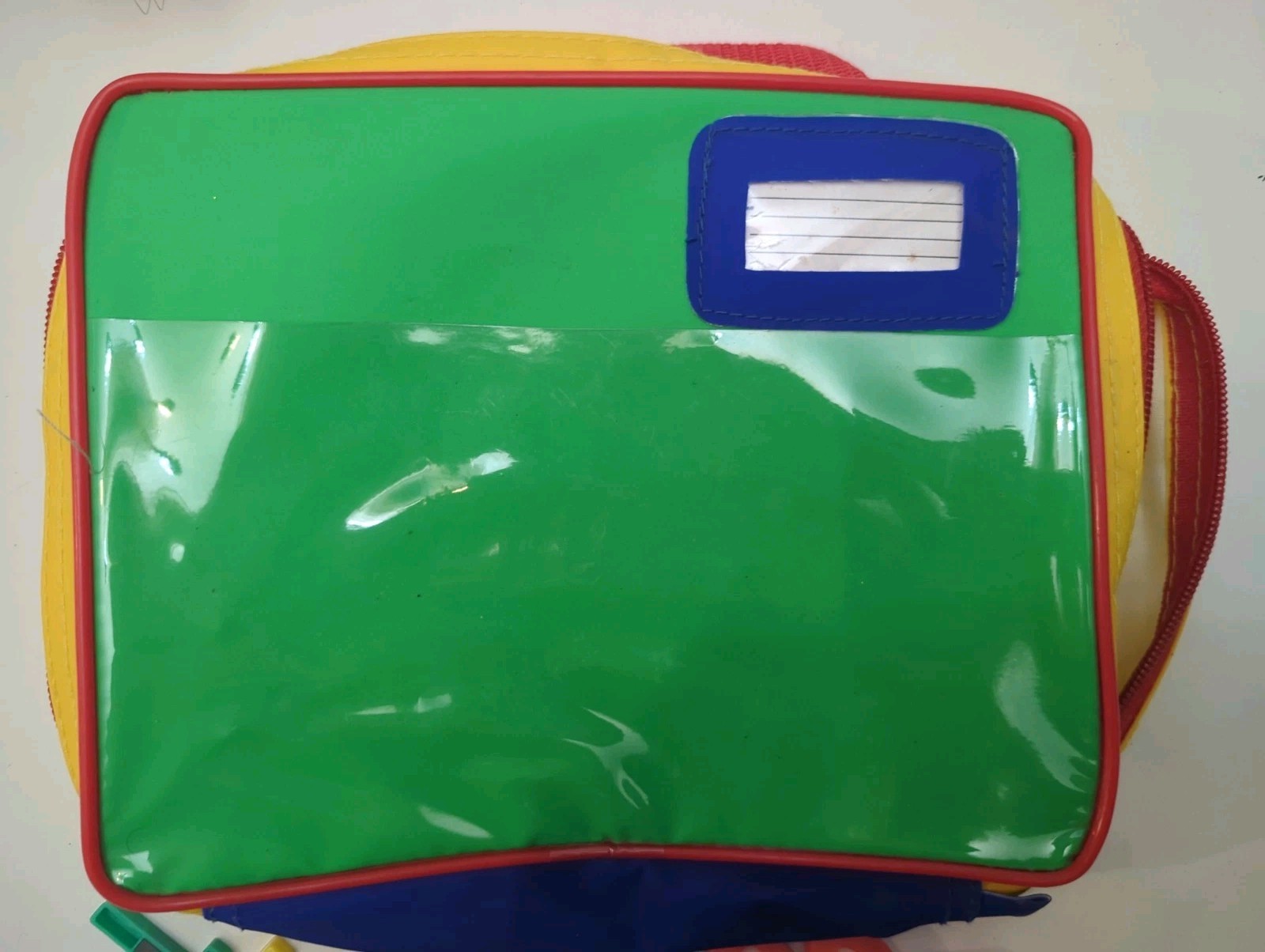 Colorful Magnetic Alphabet Letters Numbers with Storage Bag Vintage 90s