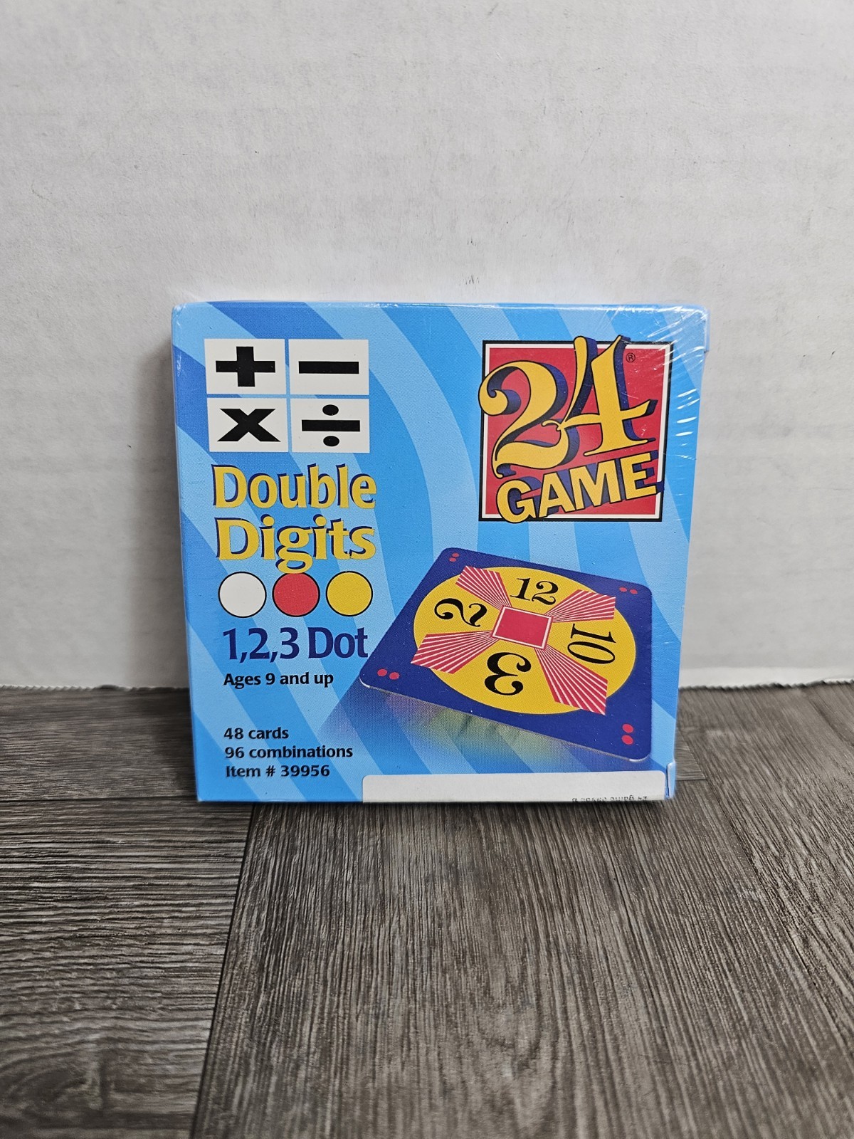 NEW 24 Game Cards Original Double Digits Ages 9+ Math Game