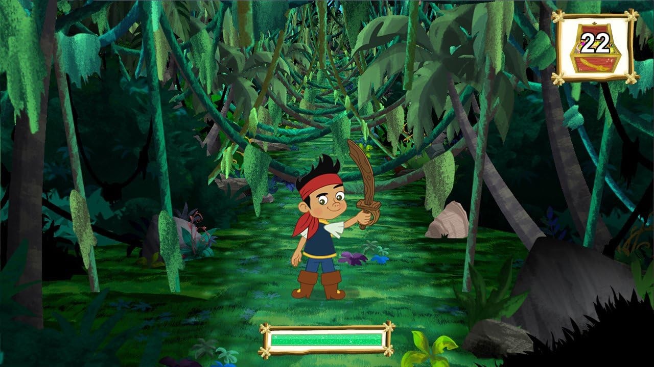 LeapFrog LeapTV Disney Jake and The Never Land Pirates Educational, Video Game