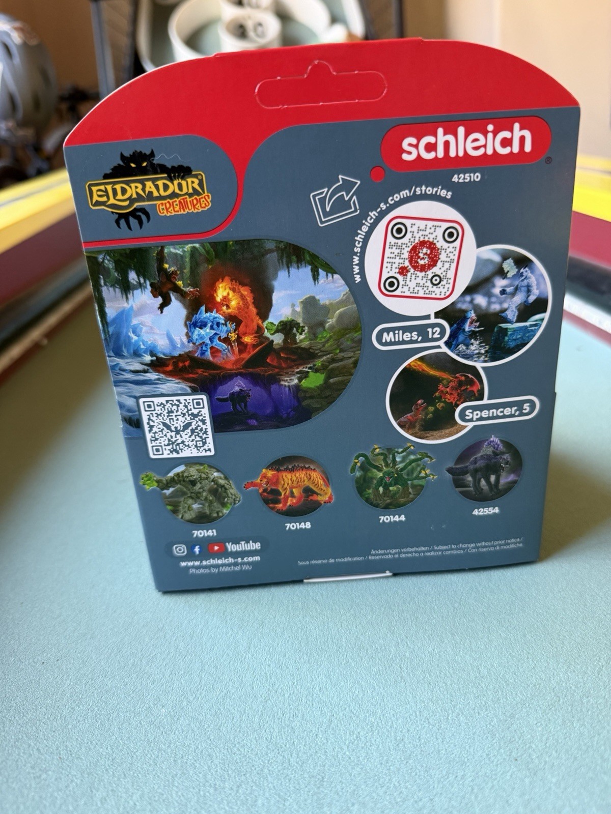 Schleich Eldrador Creatures Blizzard Bear w/ Weapon 42510 NEW Polar Bear Figure