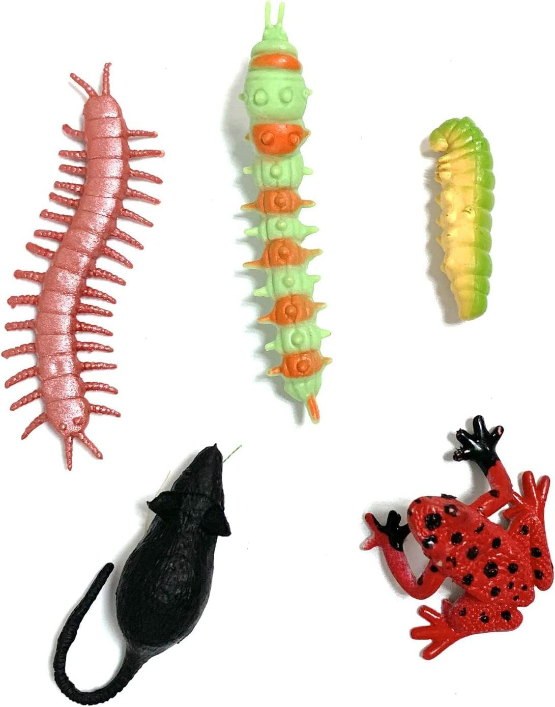 Realistic Insect Toy Figures for Kids, 45Pack Colorful Assorted Play Bugs for…