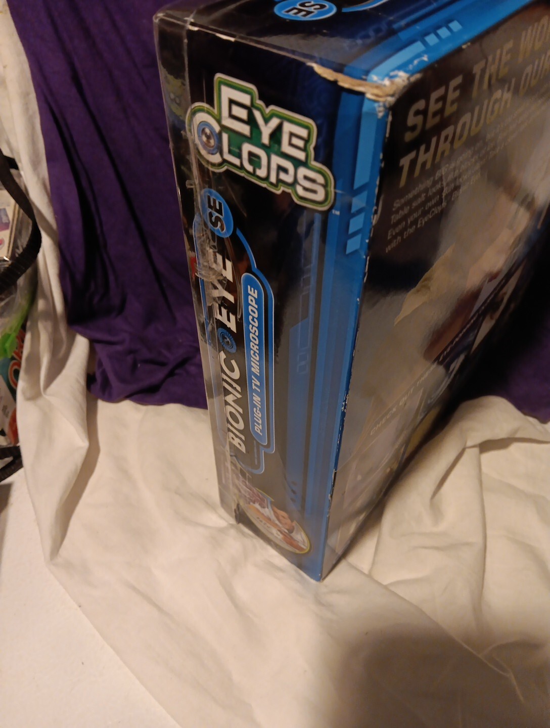 Jakks Pacific Bionic Eye Eye Clops Series Plug-In TV Microscope 2009 NEW SEALED