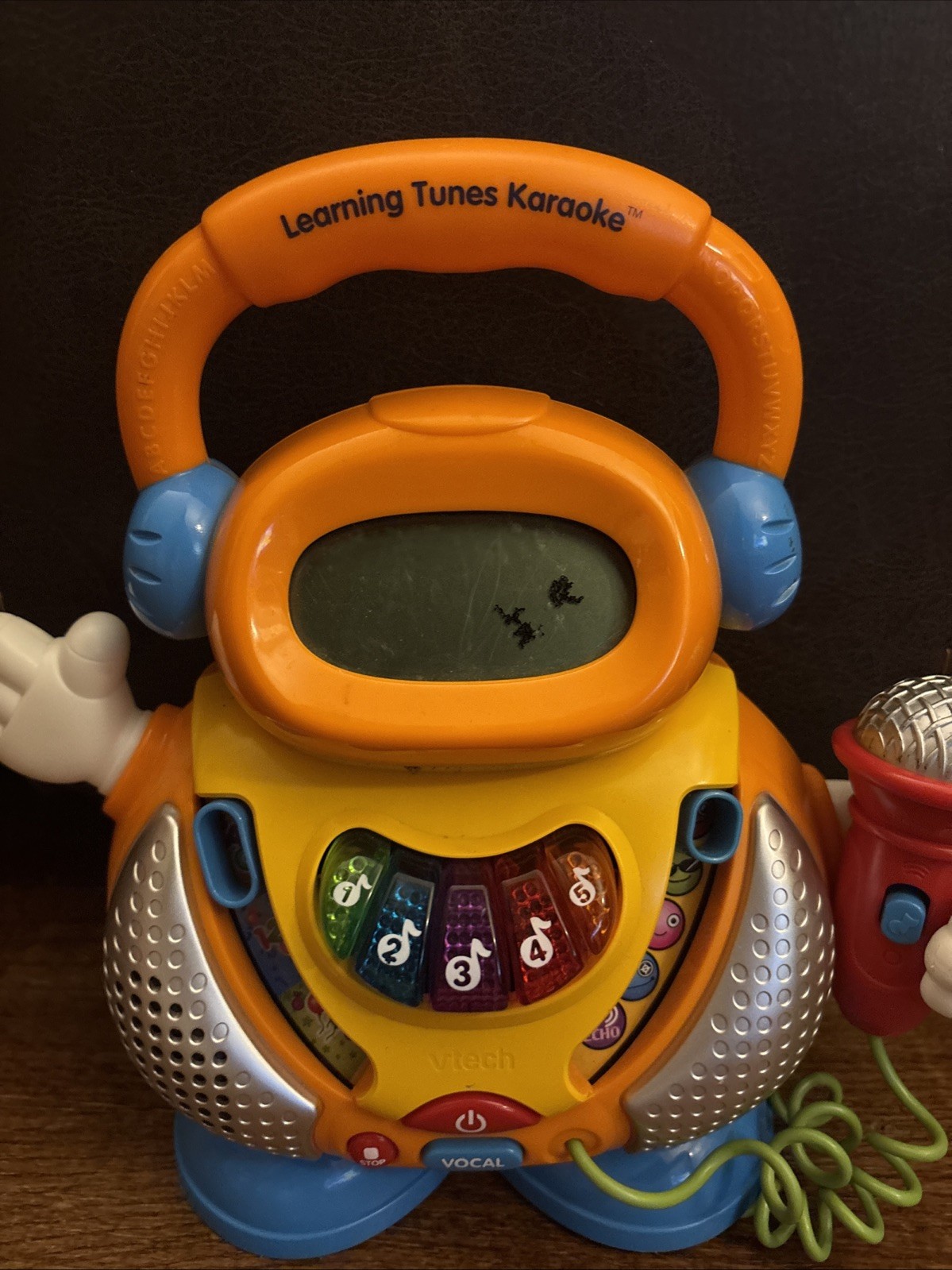 VTech Learning Tunes Karaoke Machine Music Voice Changing Microphone