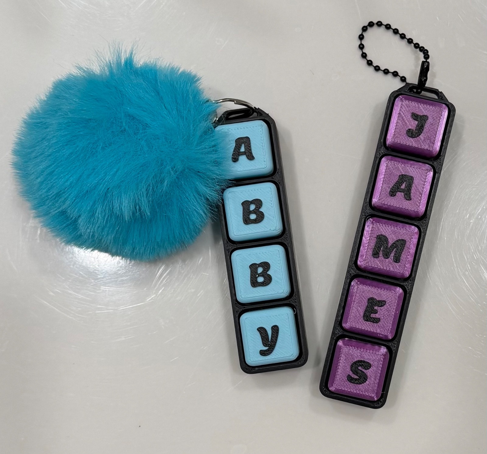 Customized Name 3d printed fidget clicker – Choose your color – message seller