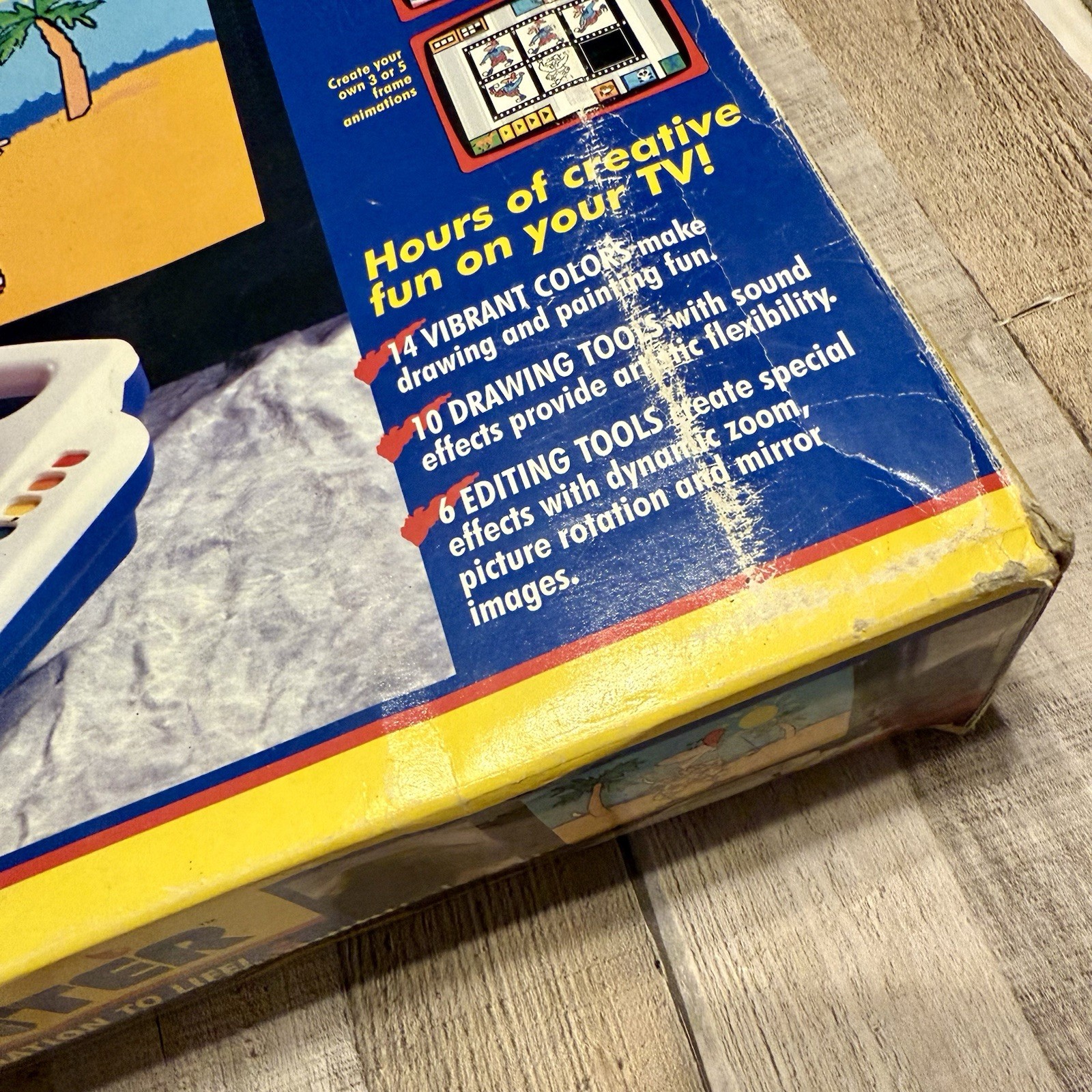 Vintage VTech Master Video Painter In Box Stylus Cord Manual Very Nice