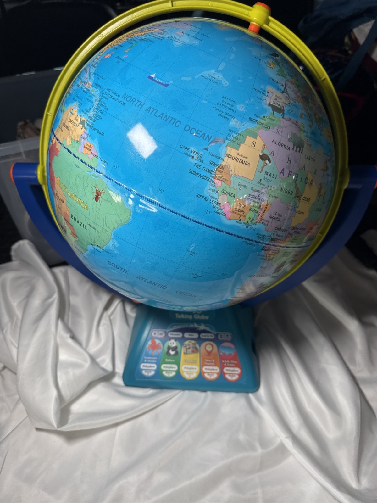 GeoSafari Jr Talking Globe Interactive Educational Learning No Smart Pen