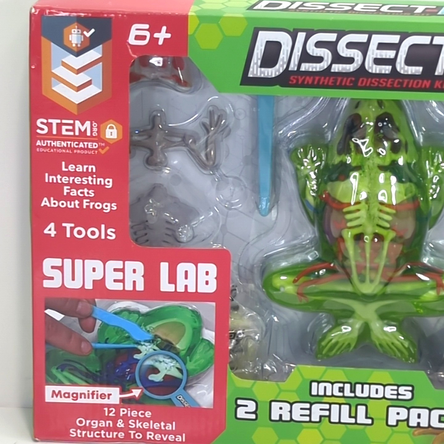 Rehco Toys 2019 STEM Dissect-It Frog Synthetic Dissection Kit New & Sealed NIB