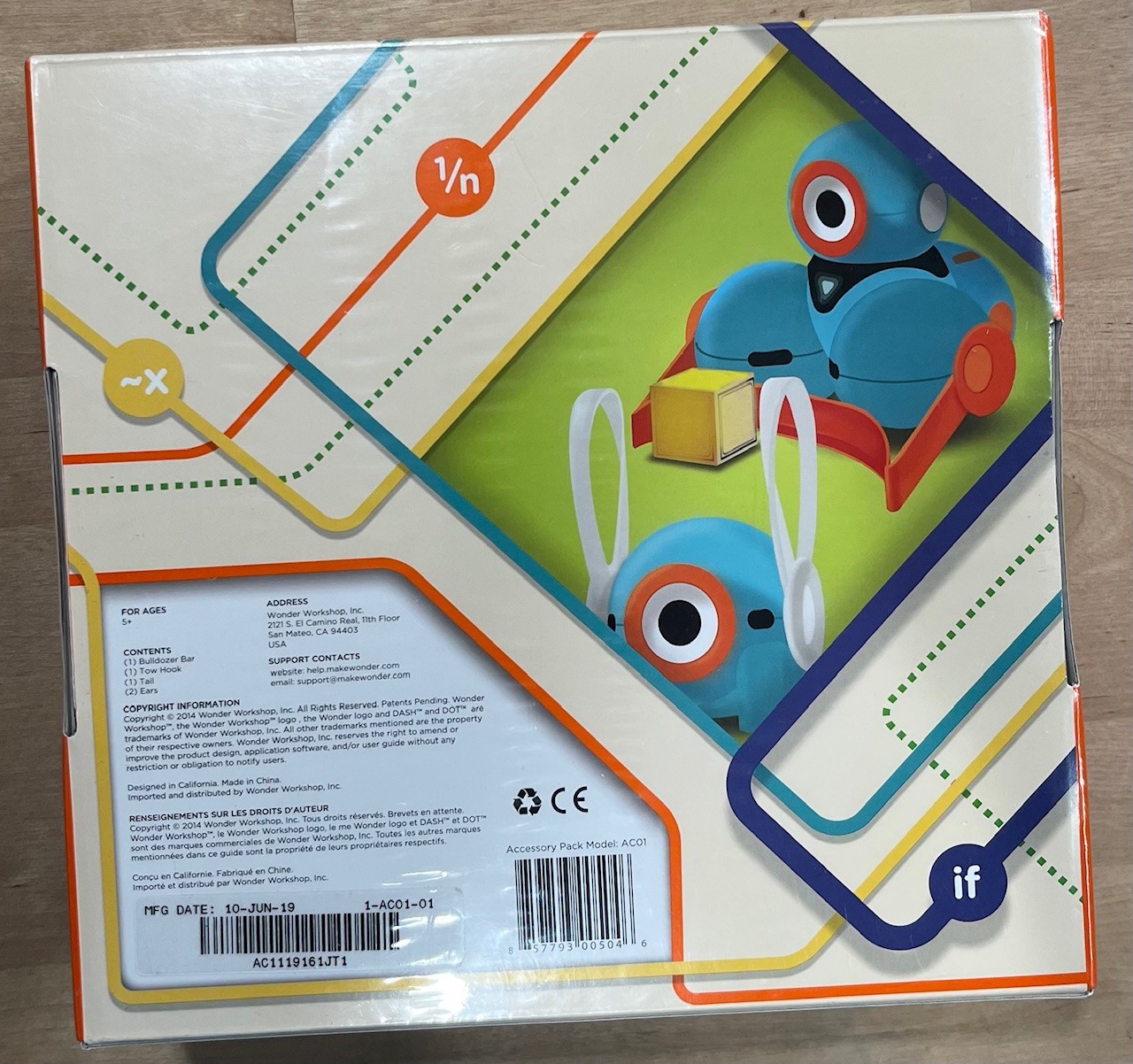 Wonder Workshop Accessories Pack Dash And Dot Model AC01 Brand New Sealed
