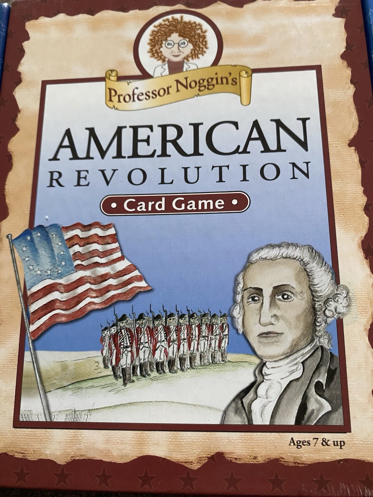 Professor Noggins American History Card Games LOT of 3