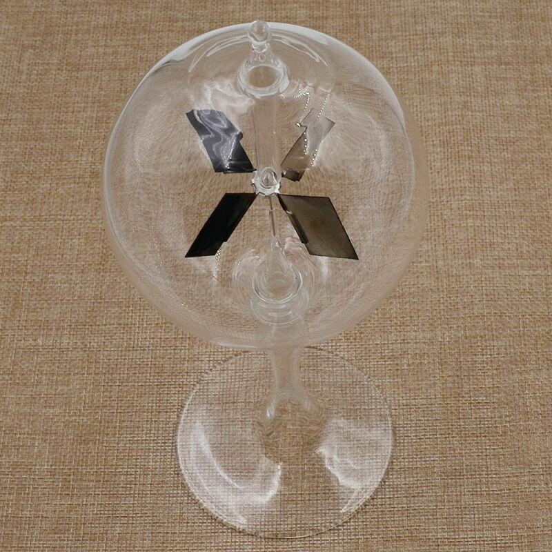 Crookes Radiometer Spinning Vanes Educational Learning Tools US STOCK