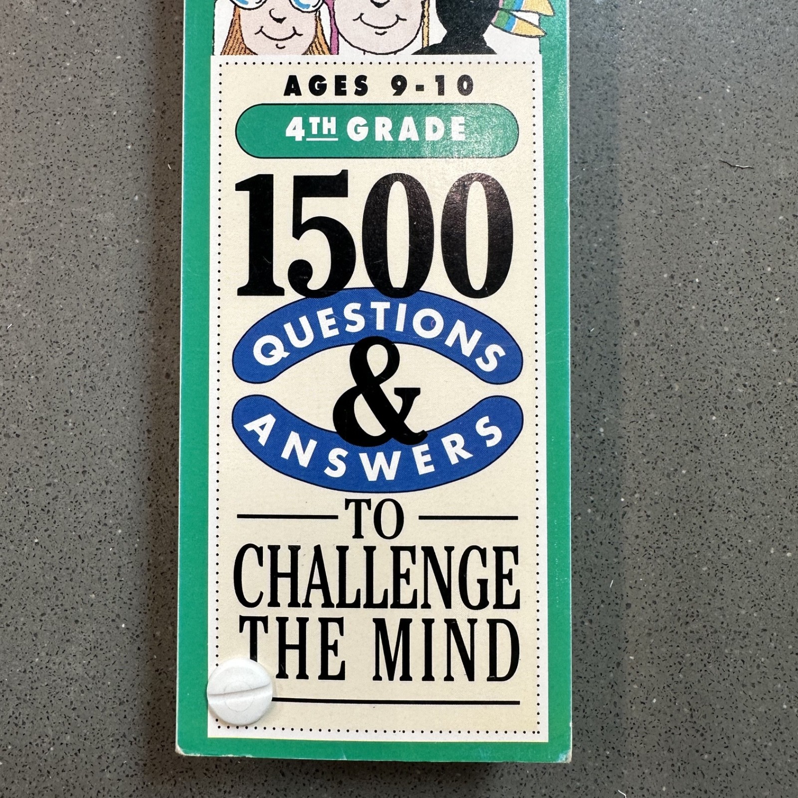 Brain Quest 4th Grade Deck One Ages 9-10 Educational Learning Cards Homeschool