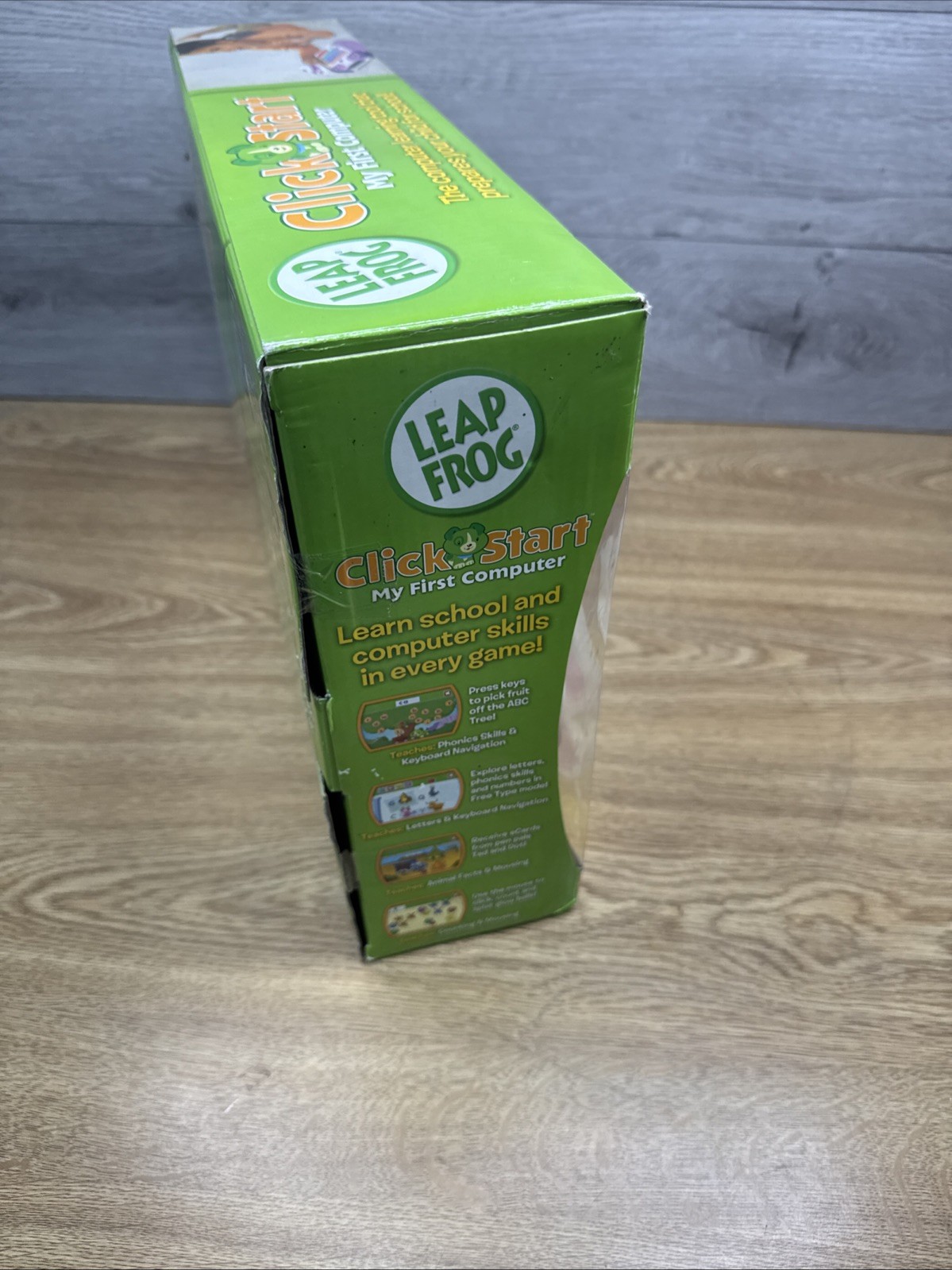 LeapFrog Clickstart My First Computer Wireless Keyboard New Sealed