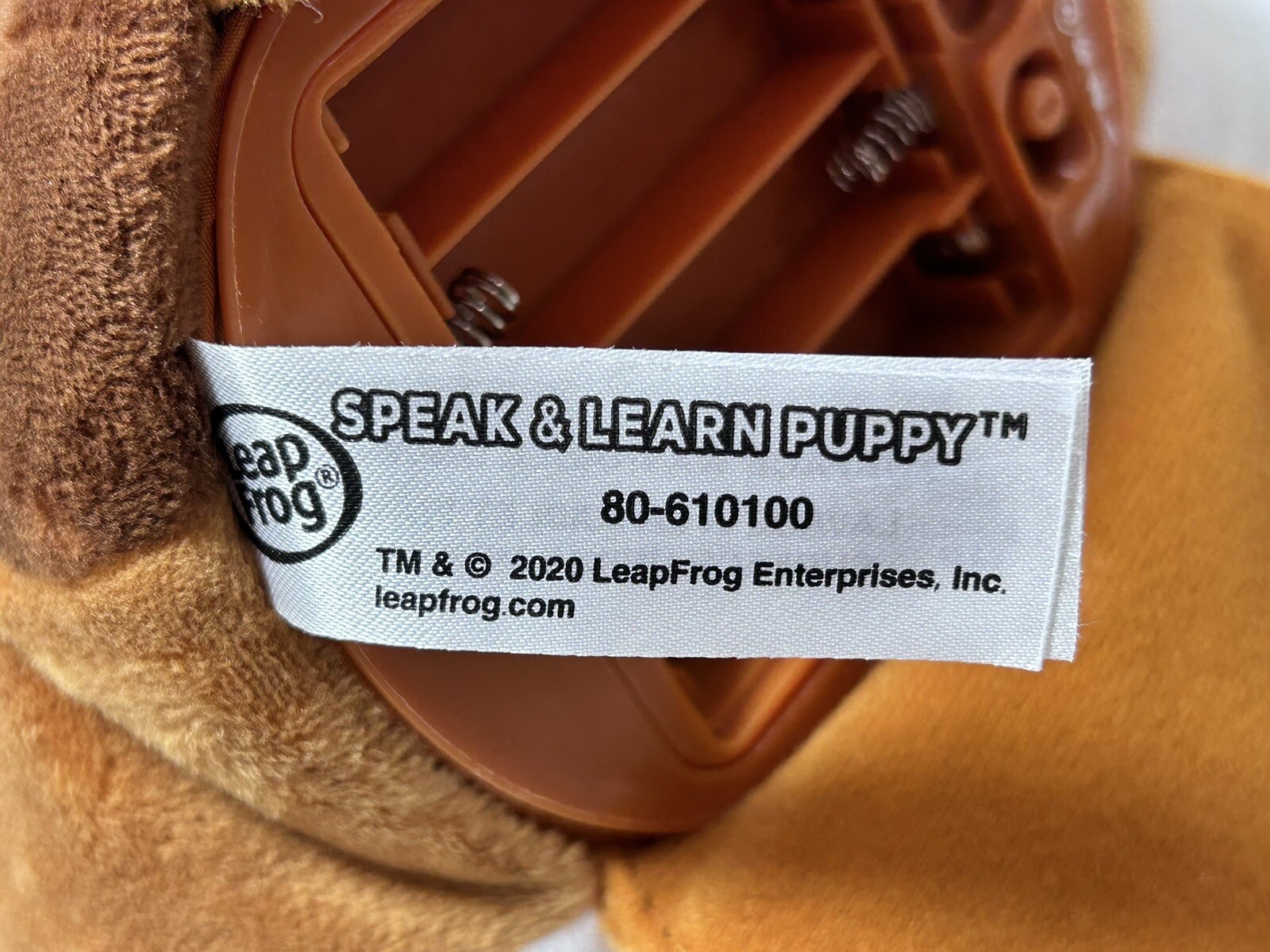 LeapFrog My Pal Scout Interactive Learning Plush Talking Dog Toddler Toy