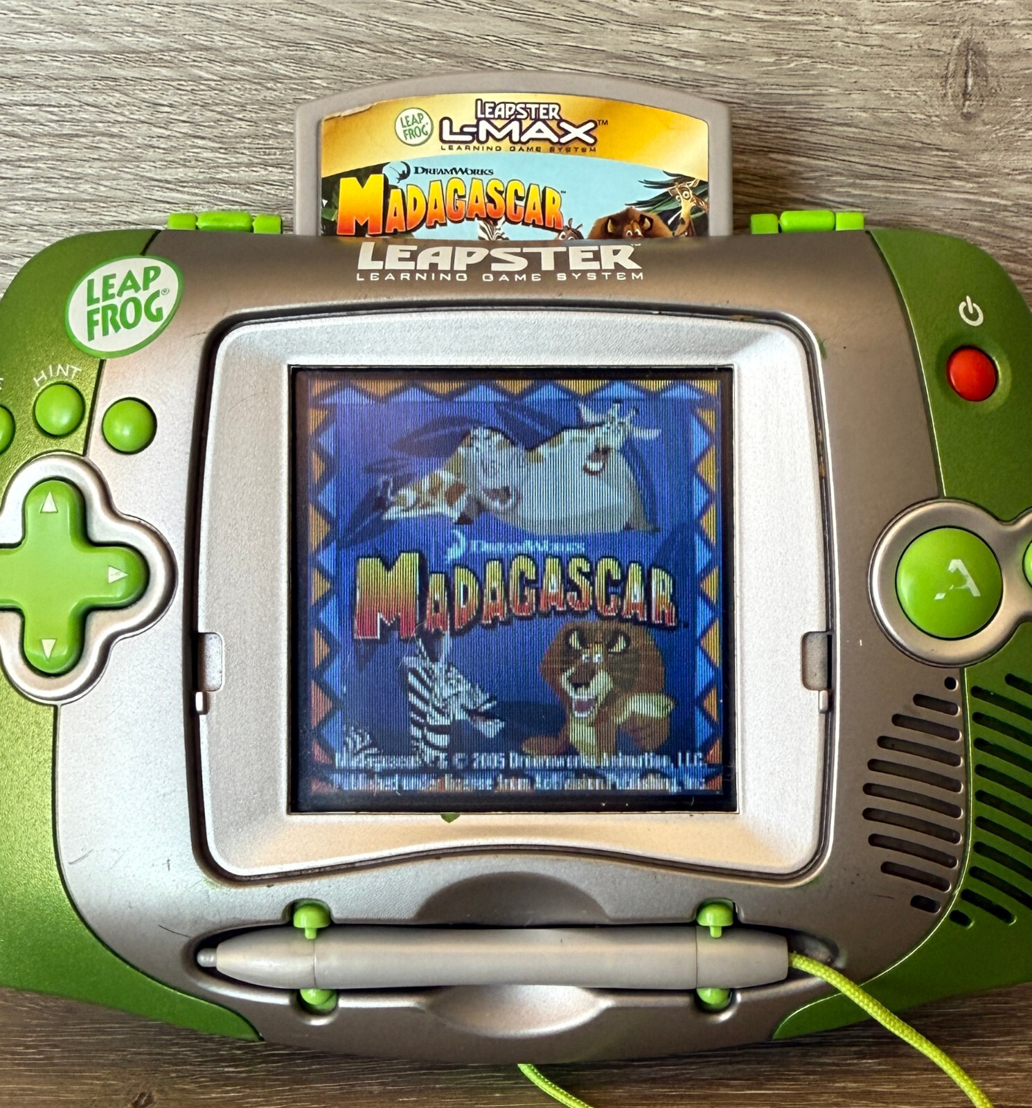 LeapFrog Leapster L-Max Madagascar Game Cartridge (1st to 2nd Grade) Leap Frog