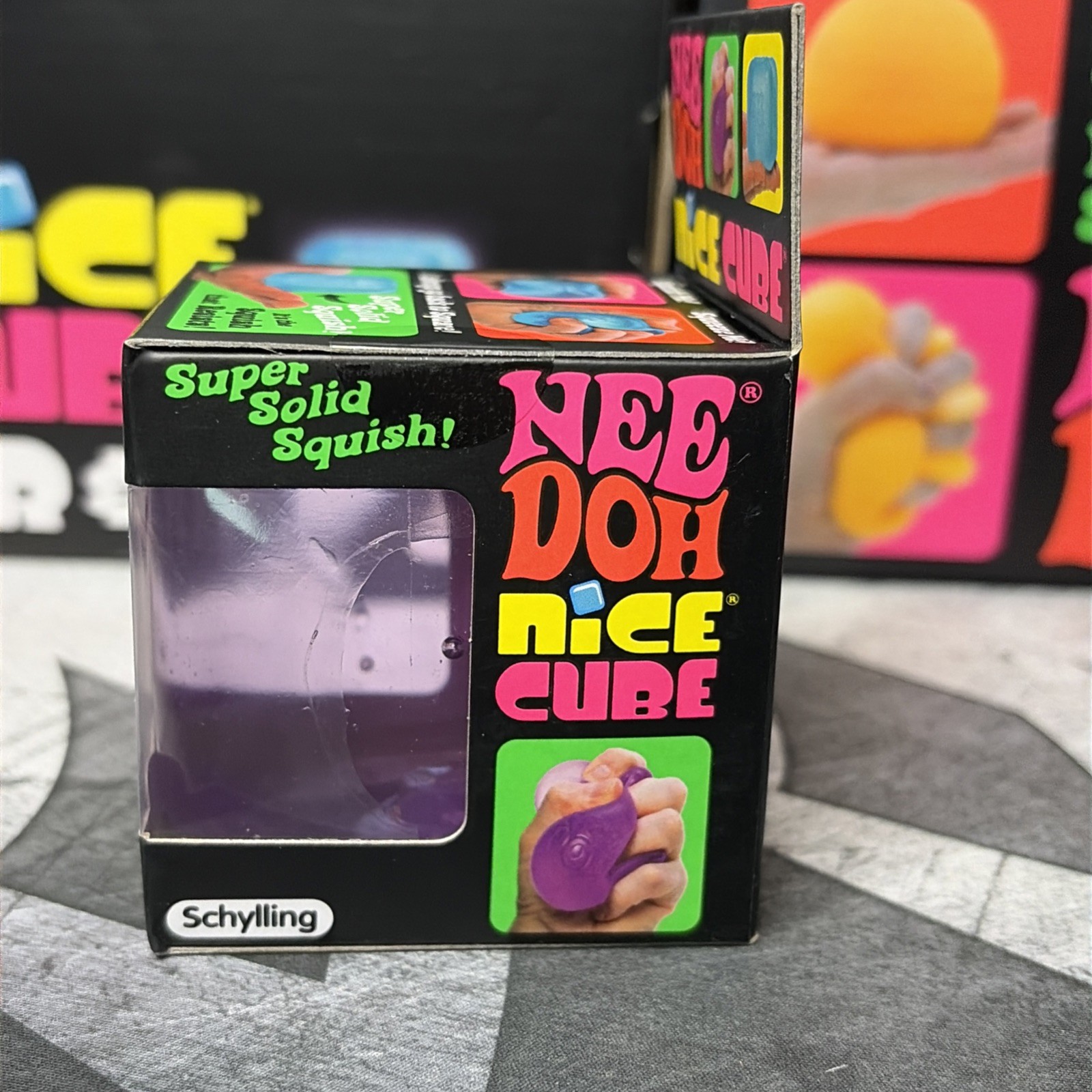 🧊🔥Genuine Needoh Original Nice Cube Purple (Same Day Shipping) US Seller 🔥🧊