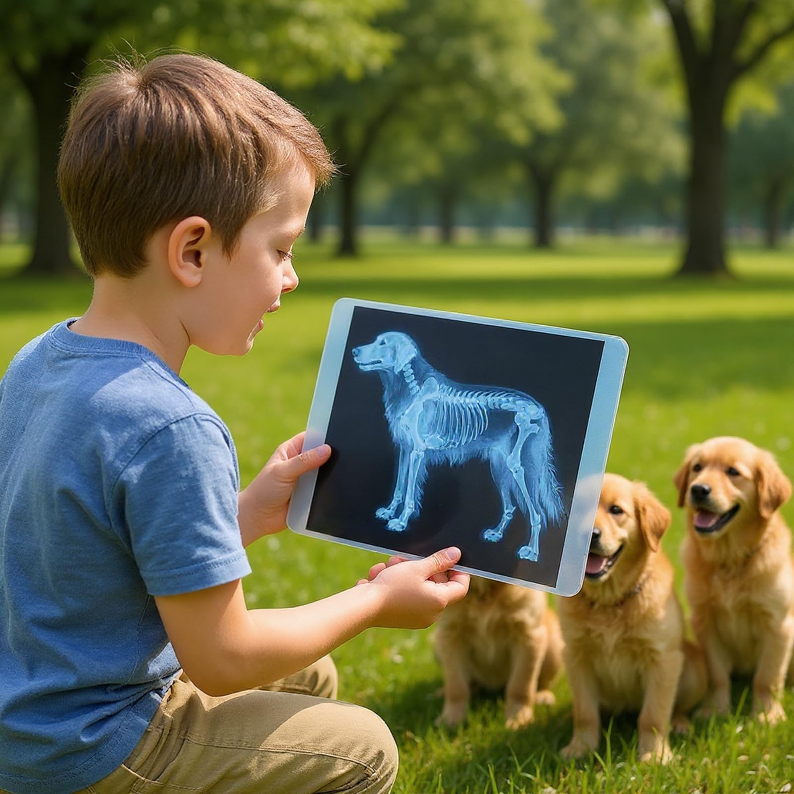 Pet Series Animal Xrays for Kids – Pet X-Rays Set, Light Table Manipulatives,…