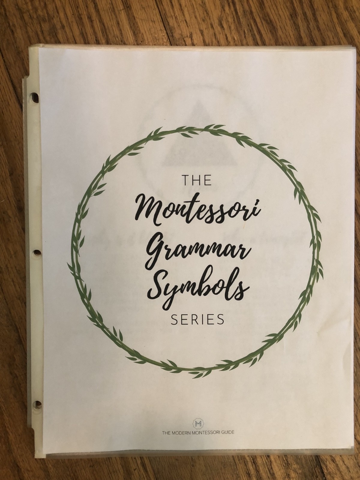 Montessori Homeschool Grammar Bundle with Sentence Analysis Charts & Stencils