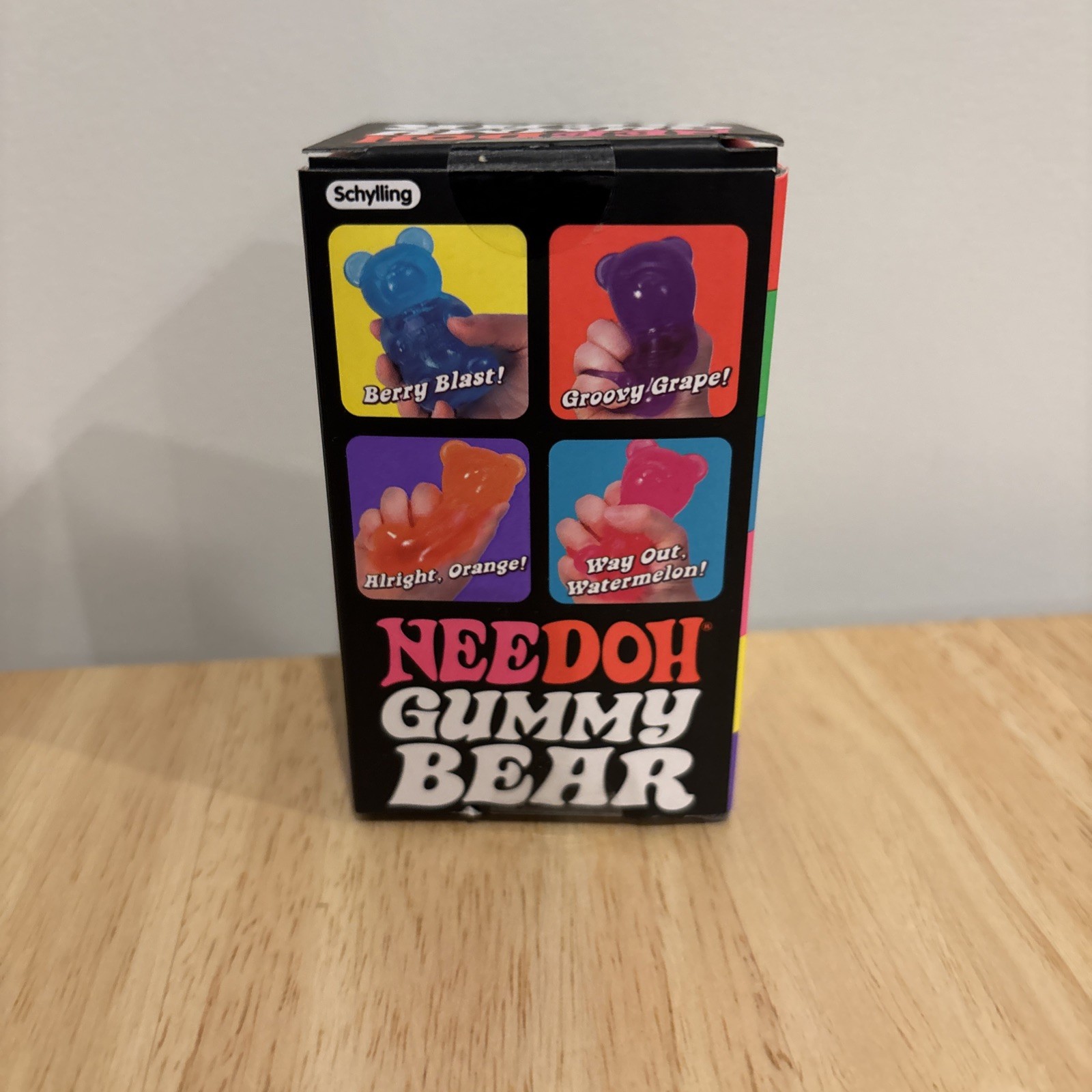 NeeDoh BLUE GUMMY BEAR – Viral Squishy Sensory Fidget Toy, BRAND NEW AUTHENTIC