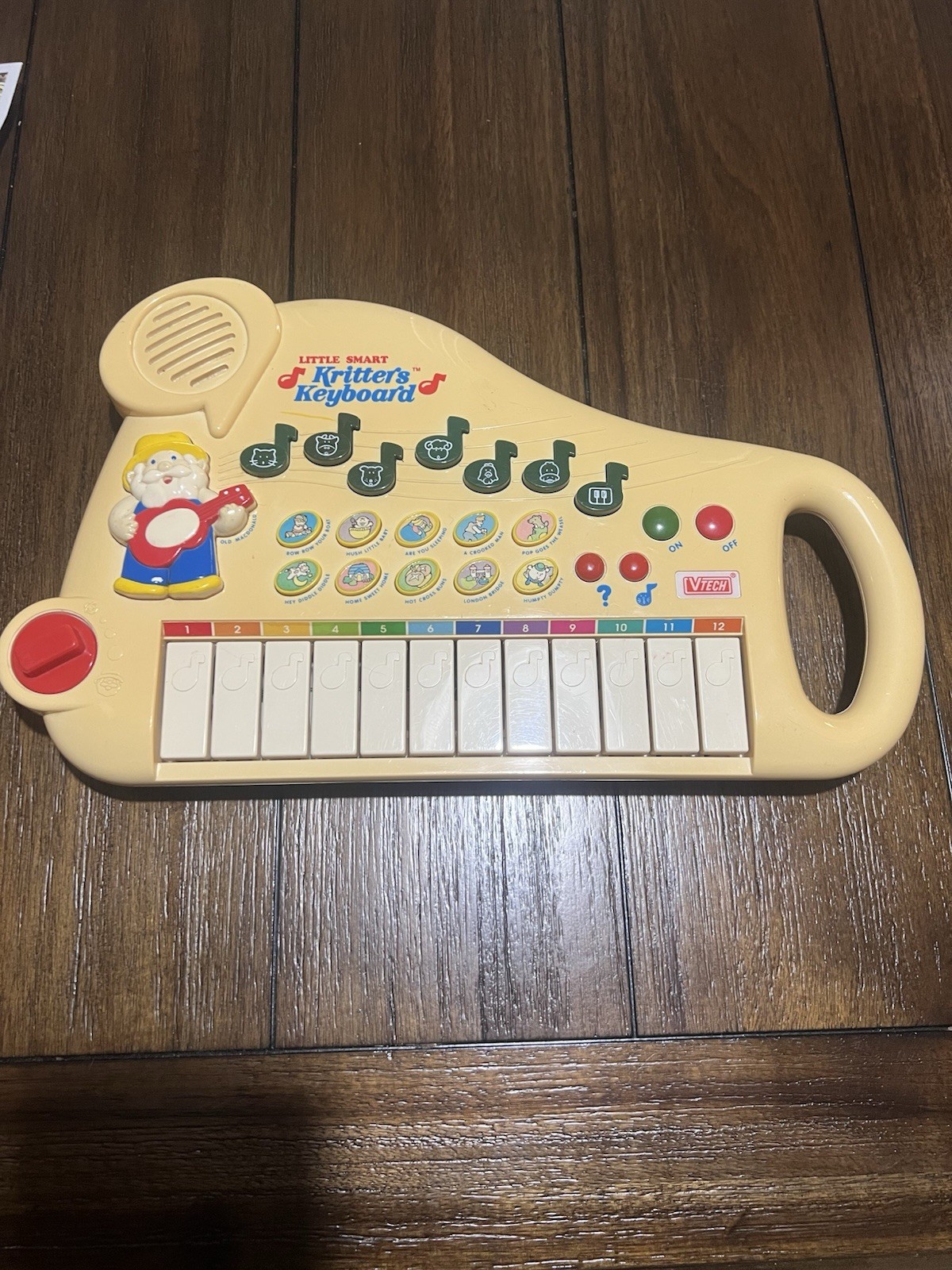 Vintage 90s VTech Little Smart Kritters Old MacDonald Tested & Works *read Below