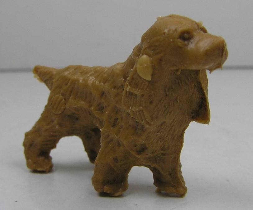 Unbranded Cocker Spaniel Dog 1.5″ Long Plastic Animal Toy Figure No COO