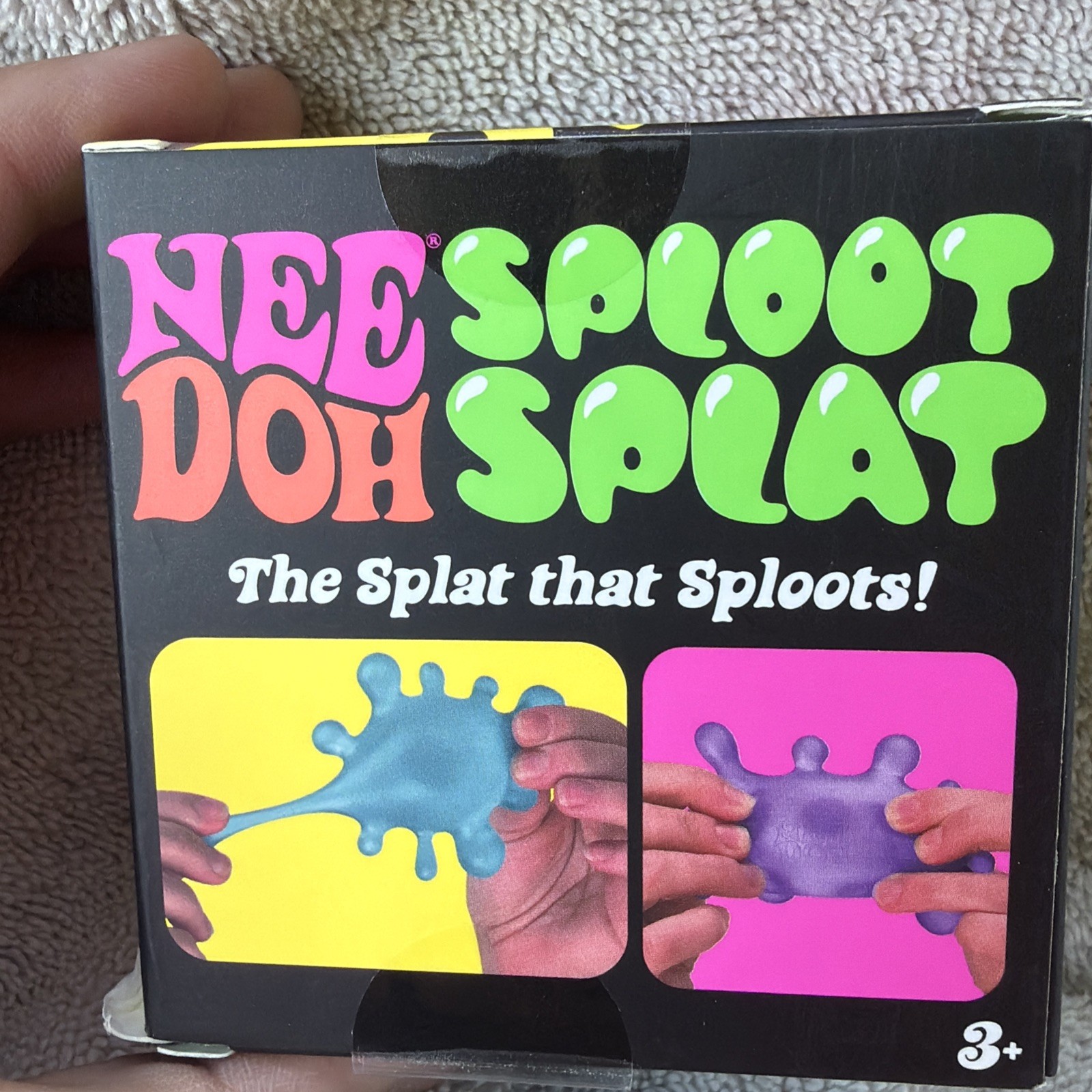 NeeDoh GENUINE SPLOOT SPLAT, Nee Doh Splatter Fidget, Nee-doh 🔥🌈🦄🩵🩷🦄🌈🔥