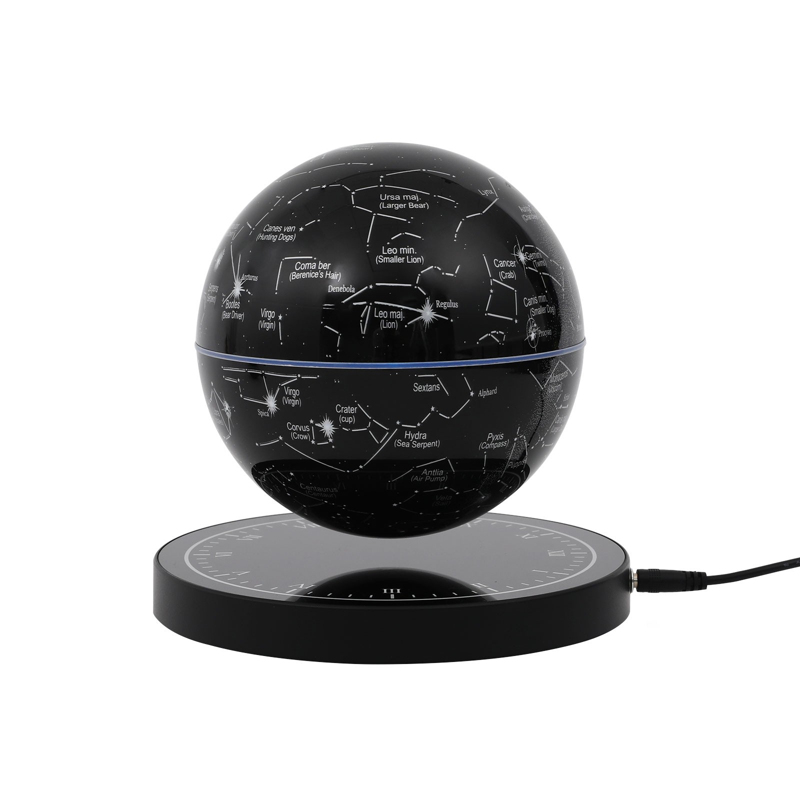 Magnetic Levitating Globe with LED Floating Globe Auto-Rotating Globe with Base