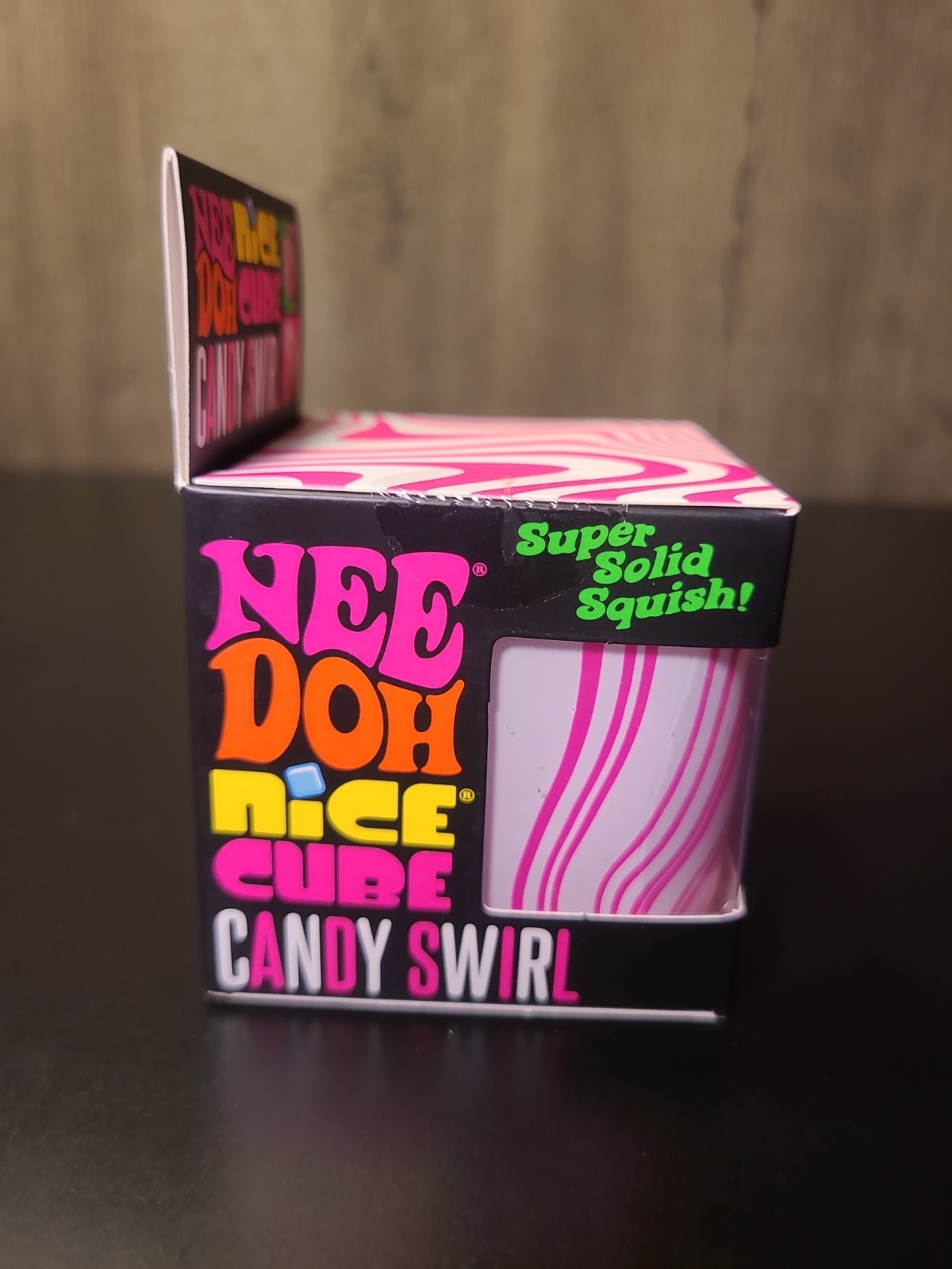 Authentic Needoh Candy Swirl Nice Cube UNRELEASED PINK Christmas 2026 RARE