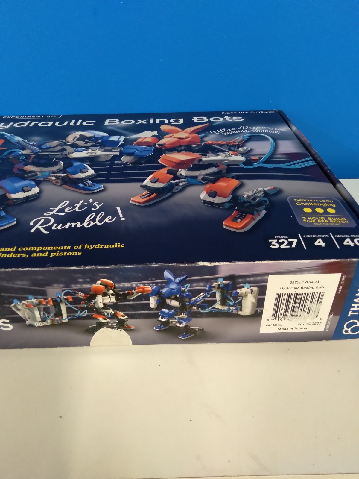 NEW open box Hydraulic Boxing Bots STEM Experiment Kit – Thames & Kosmos