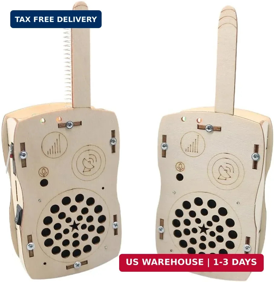 STEM Toys for Age 6-8-13 Crafts Kits Building Your Own Walkie Talkies for Kid…
