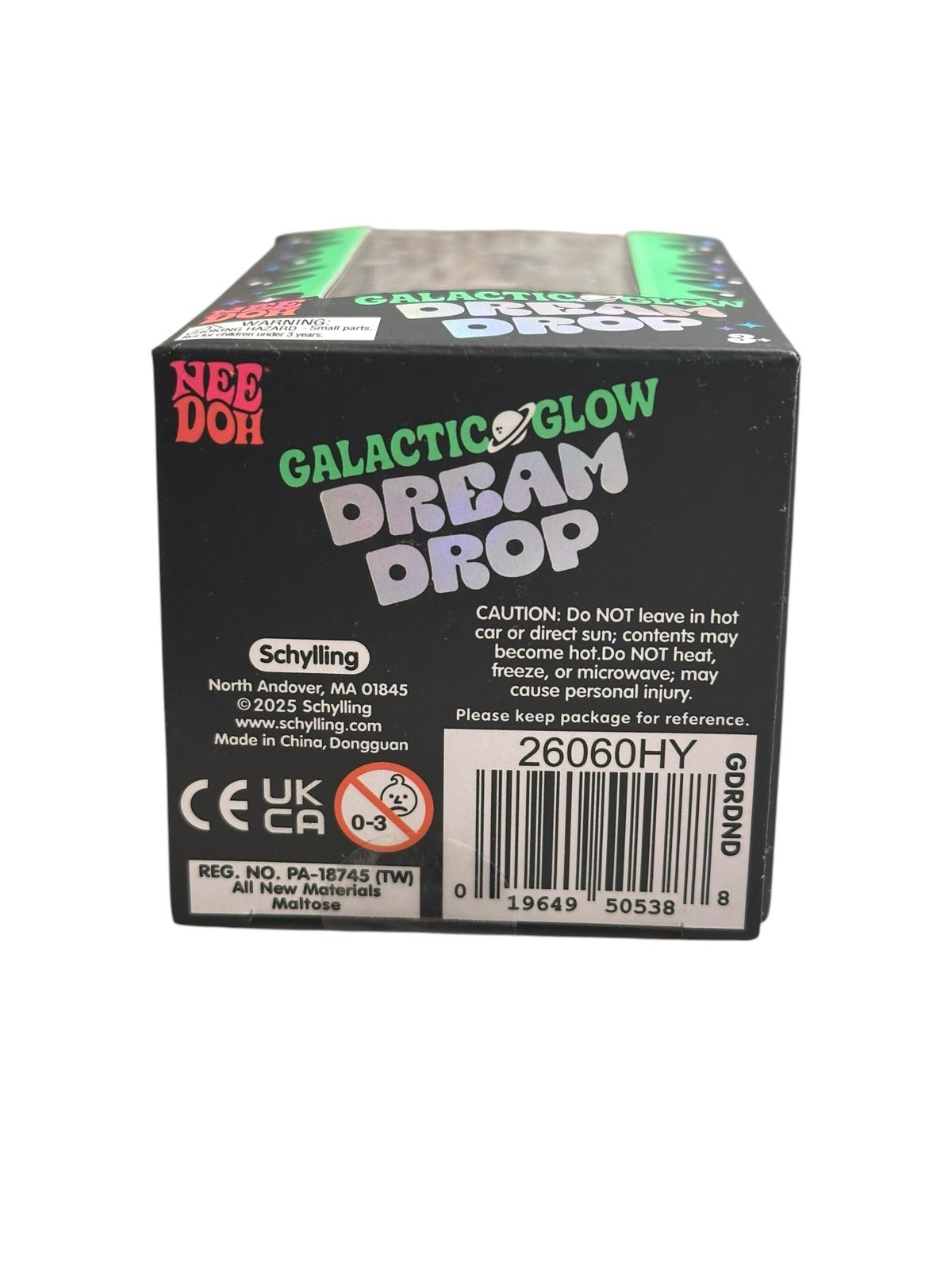 AUTHENTIC PURPLE NeeDoh Galactic Glow Dream Drop EXTREMELY RARE Nebula Haze