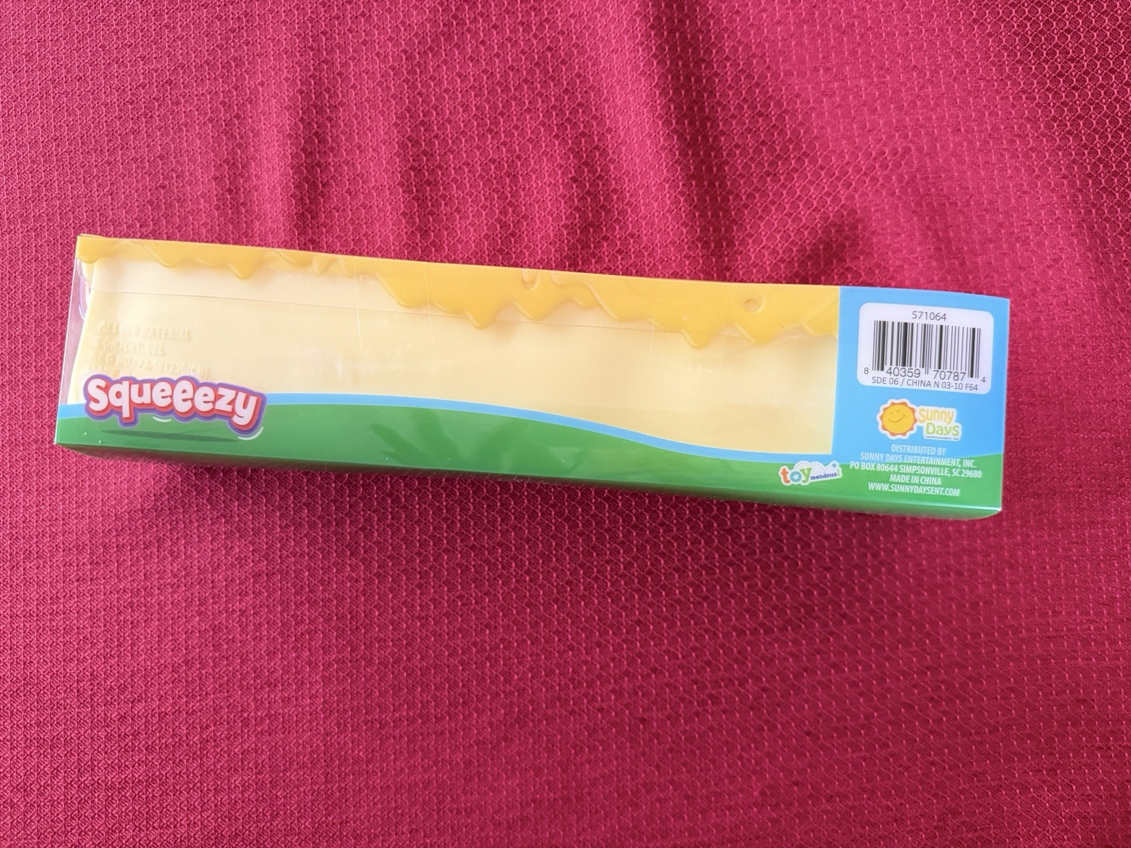 New TikTok Viral Jumbo Squishy Butter Sensory Toy 10.5″ Squeeezy Toymendous! 3+