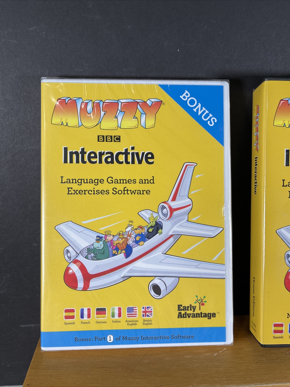 BBC Muzzy Multilingual Language Interactive DVD + SEALED BONUS!