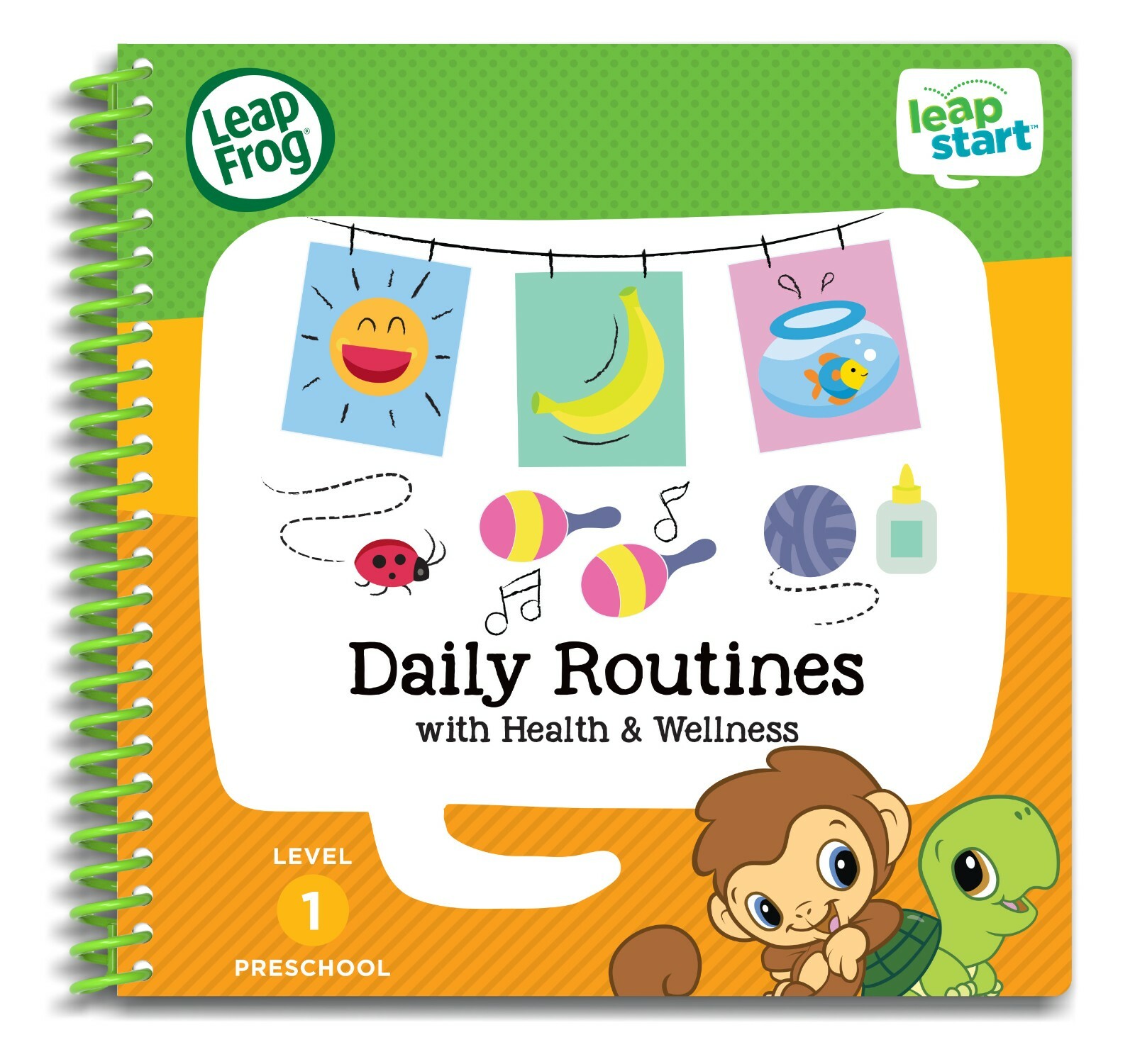 LeapFrog LeapStart Preschool Activity Book Daily Routines and Health & Wellness